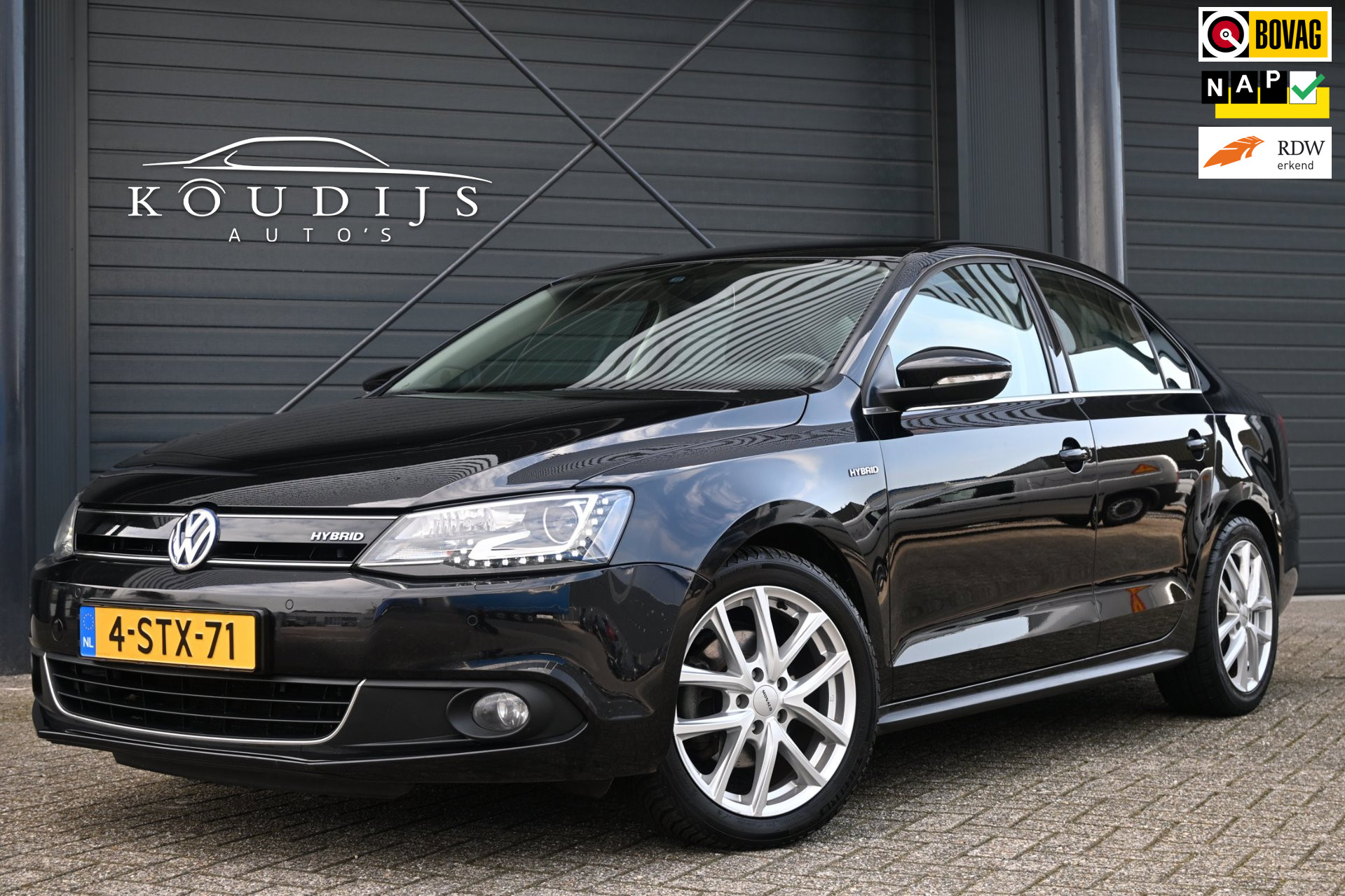 Volkswagen Jetta 1.4 TSI Hybrid Highline, Automaat, Climate, PDC V+A, Navi, NL-auto, Goed onderhouden 2013 - voorkant
