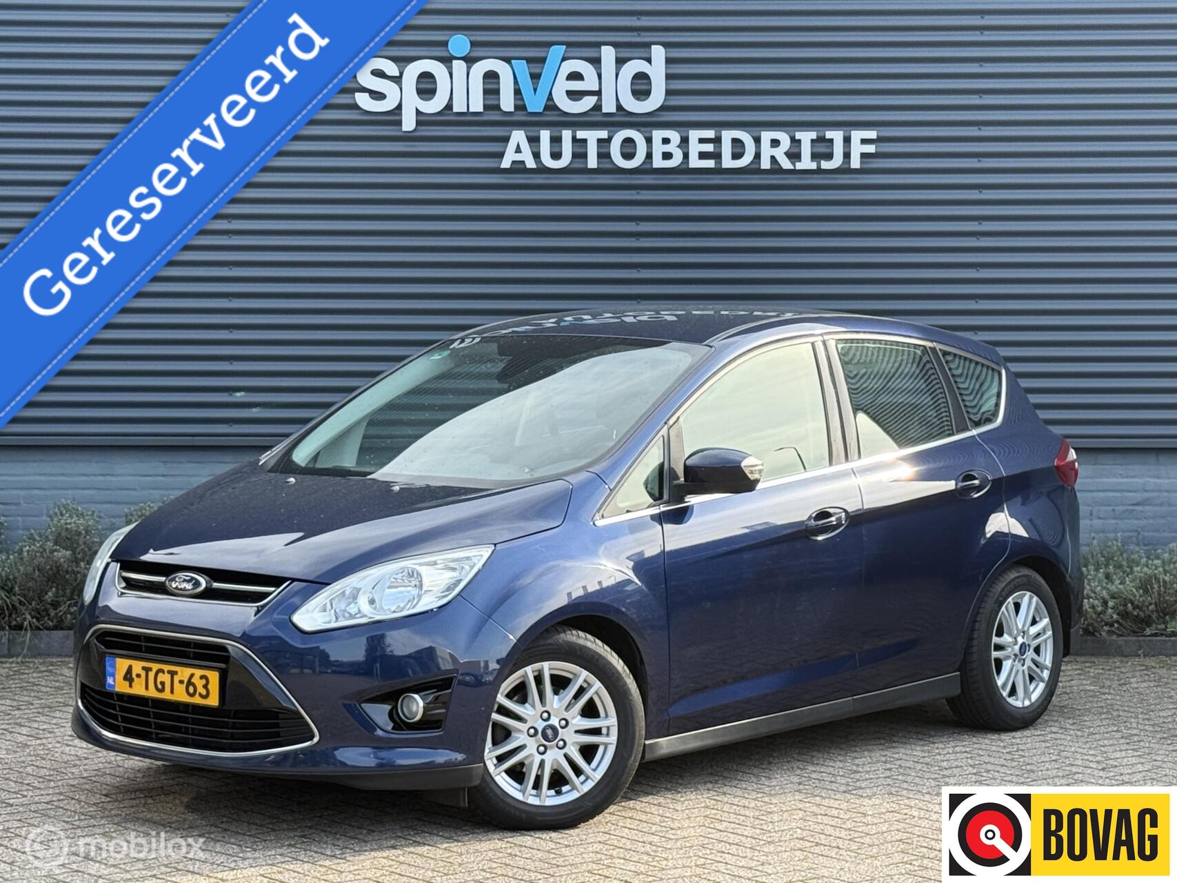 Ford C-max 1.0 Titanium - Navi - Keyless - Trekhaak - 2014 - voorkant