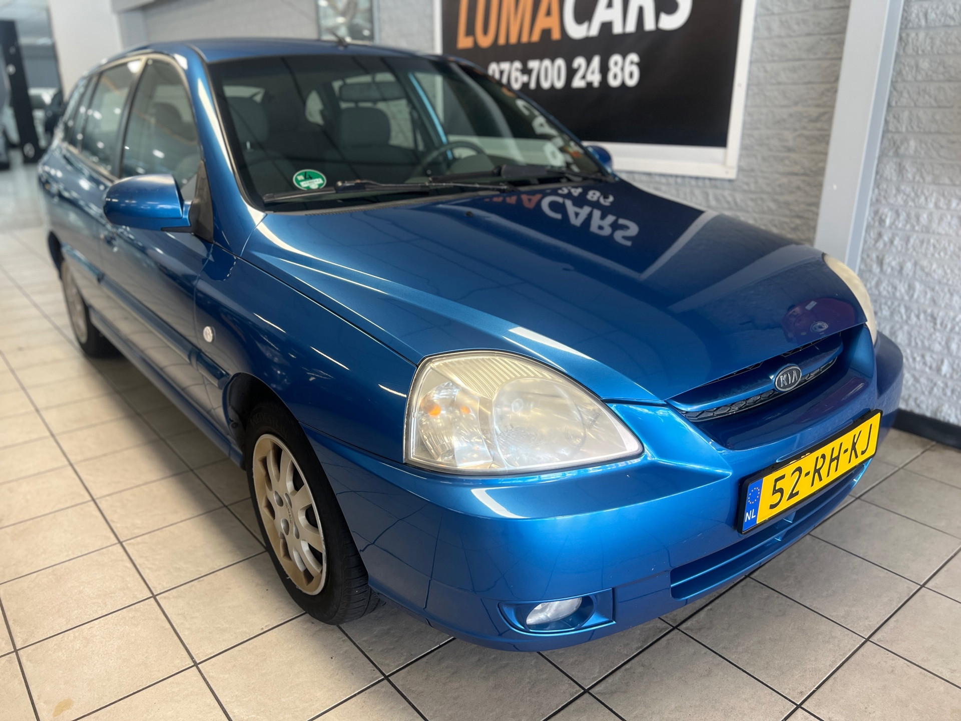 Kia Kia Rio 1.5 LS Ice | Nieuwe APK | Distri v.v | Trekhaak | 2005 - voorkant