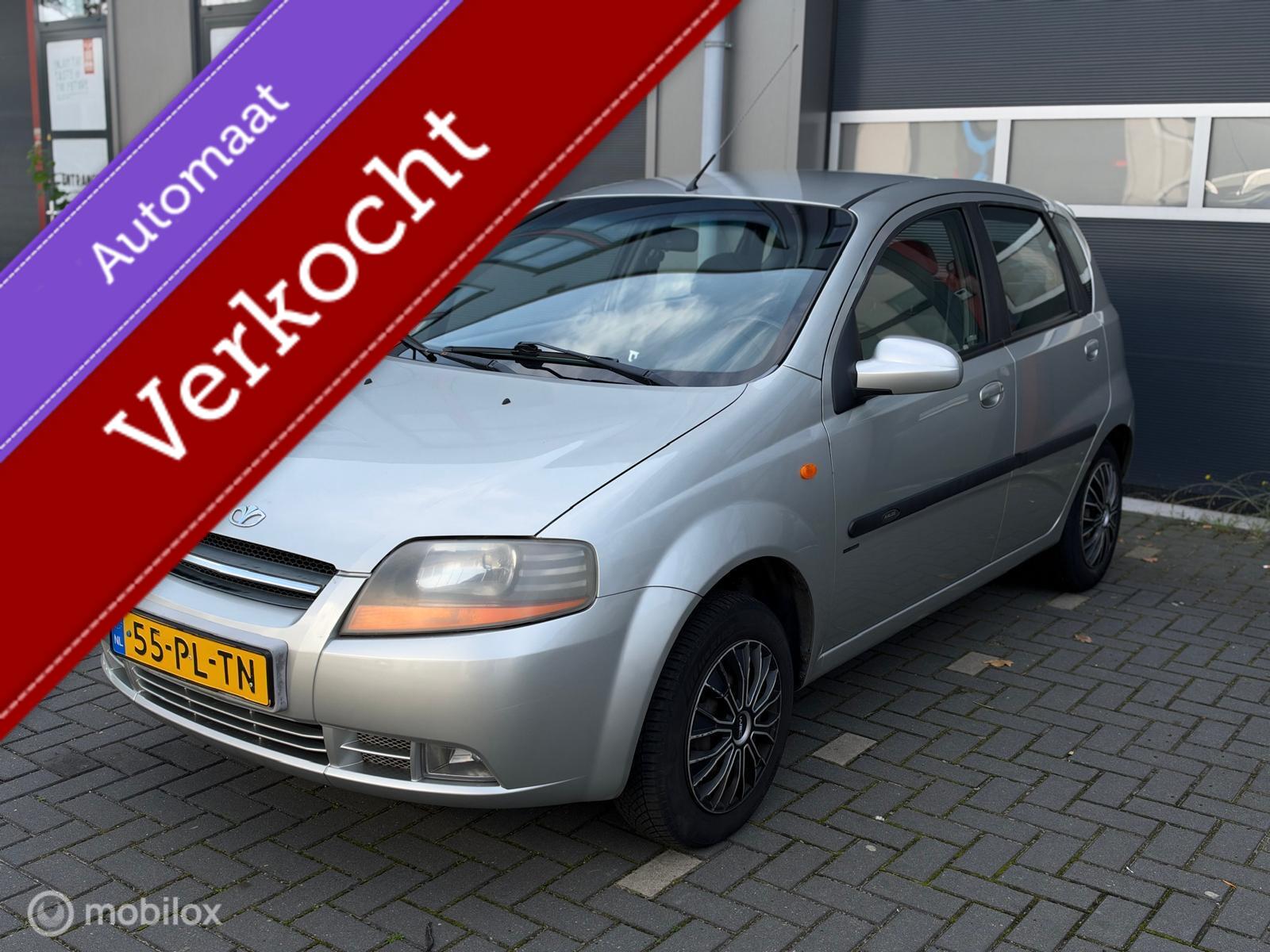 Daewoo Kalos 1.4-16V Class, Airco, Elektrische Ramen, APK. 2004 - voorkant