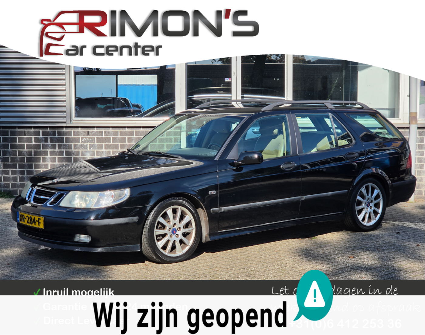 Saab Saab 9-5 2.3 Turbo Aero 2003 - voorkant