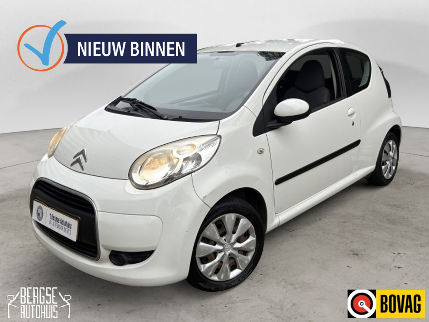 Citroen Citroen C1 1.0 12V Ambiance Elek. Ramen Airco Nap 2009 - voorkant