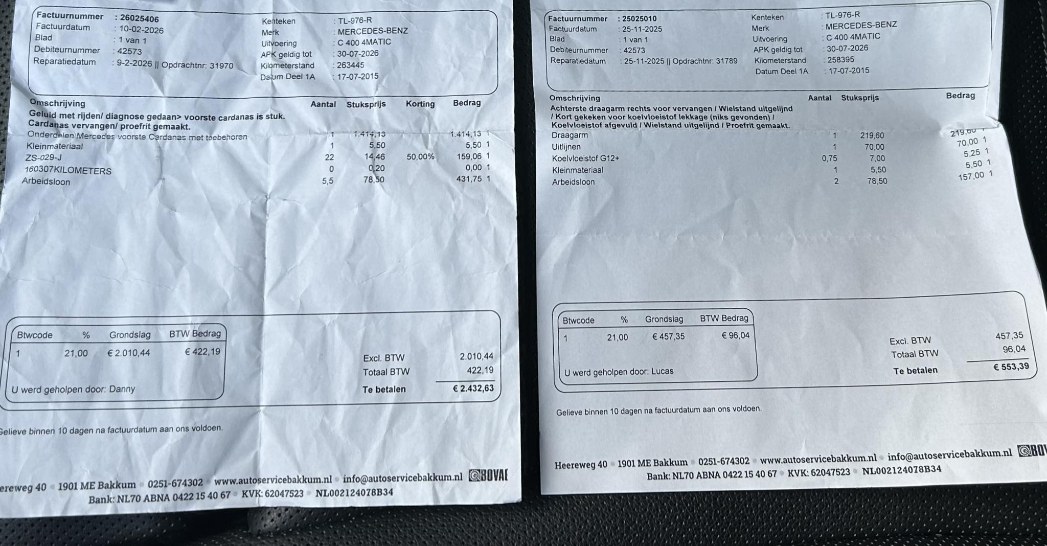 Foto van Mercedes-Benz C 400 4Matic