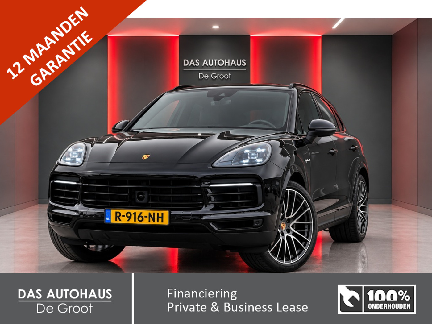 Porsche Cayenne Coupé 3.0 E-Hybrid 2022 - voorkant