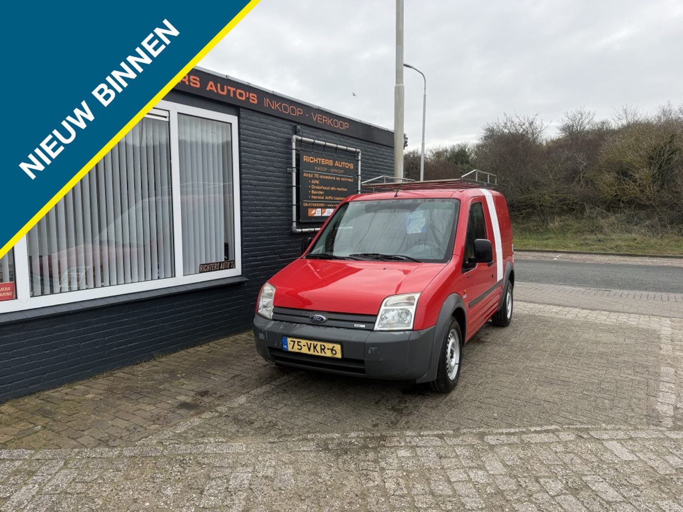 Ford Transit Connect T200s Van 1,8tdci 81 T200S 1.8 TDCi apk 11-26 2007 - voorkant