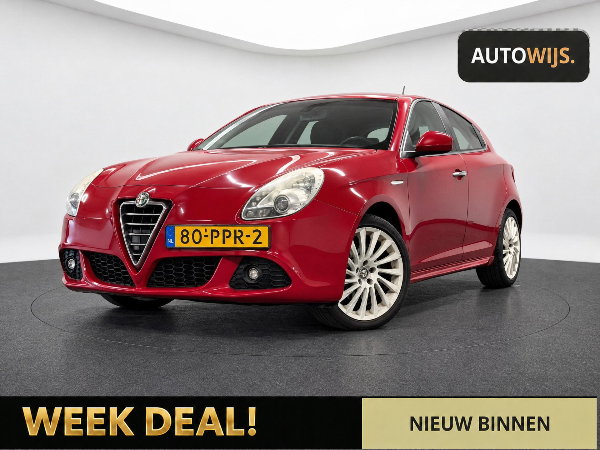 Alfa Romeo Alfa Giulietta 1.4 T Distinctive|NL AUTO|NAVI|CLIMA|GOED ONDERHOUDEN 2011 - voorkant