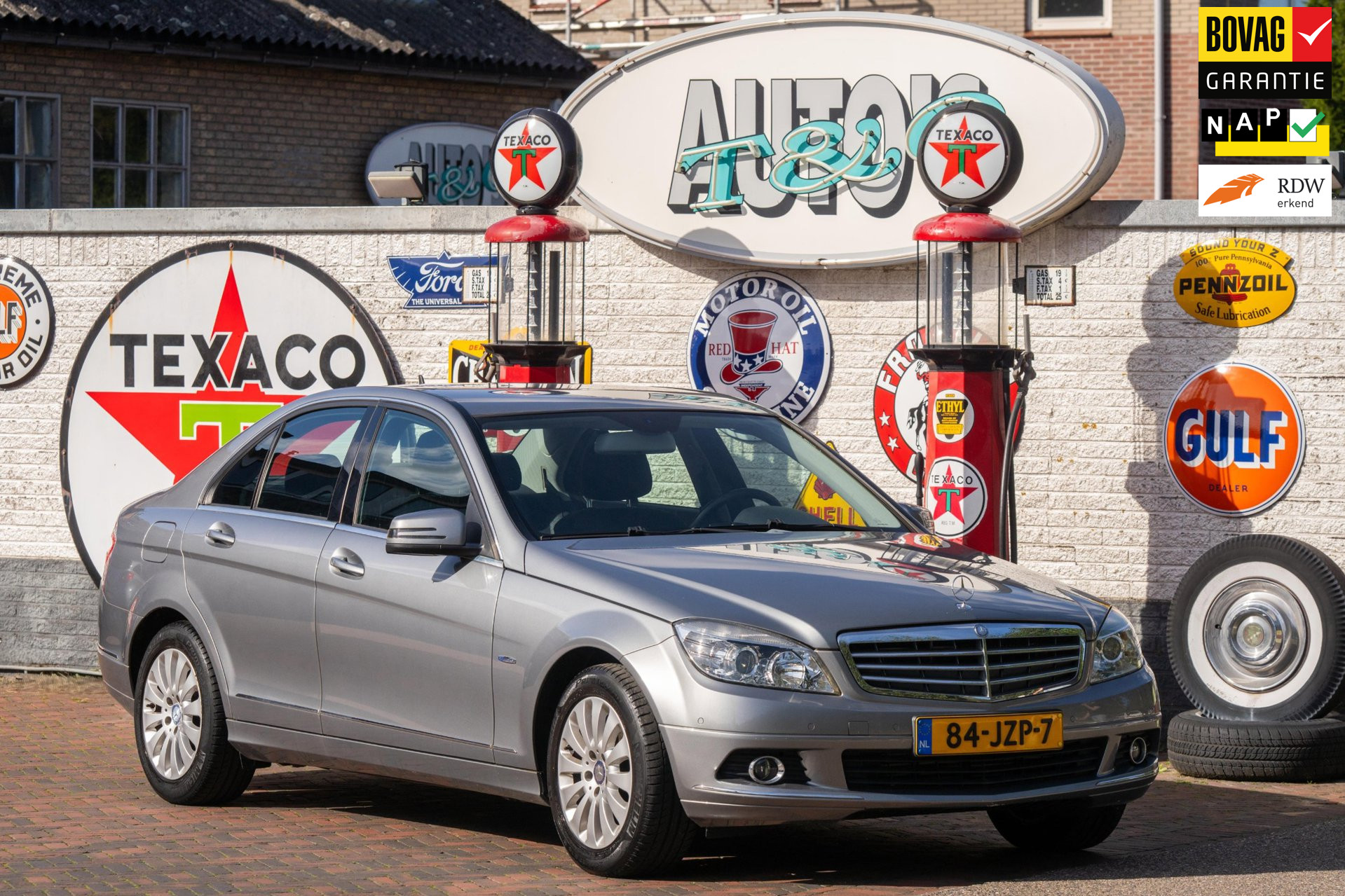 Mercedes-Benz C-klasse 180 K BlueEFFICIENCY Business Edition Elegance 1e Eig. 57.800 km +NAP NL-auto 2009 - voorkant