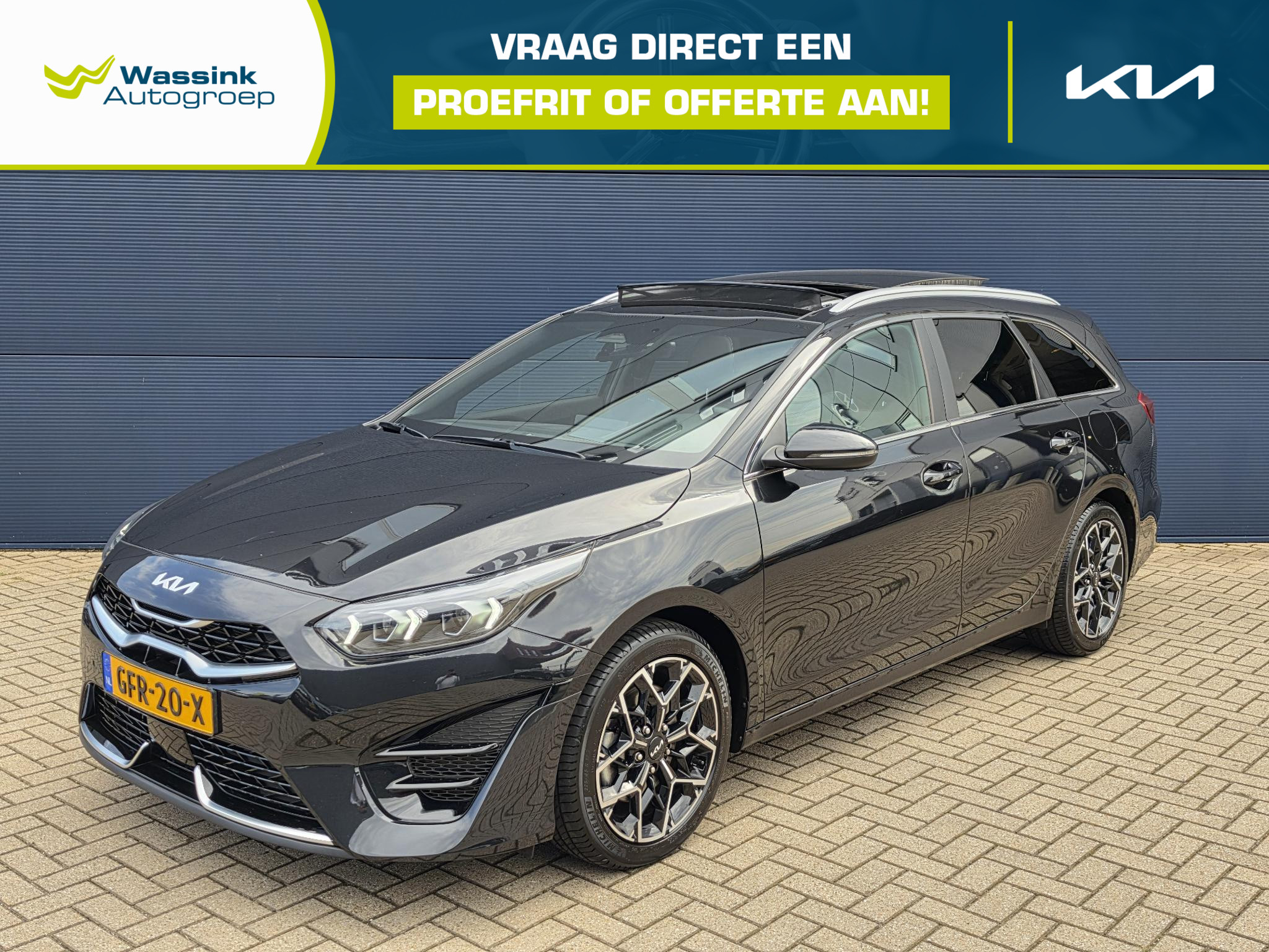 Kia Ceed Sw T-GDi 140 pk GT-Line 2024 - voorkant