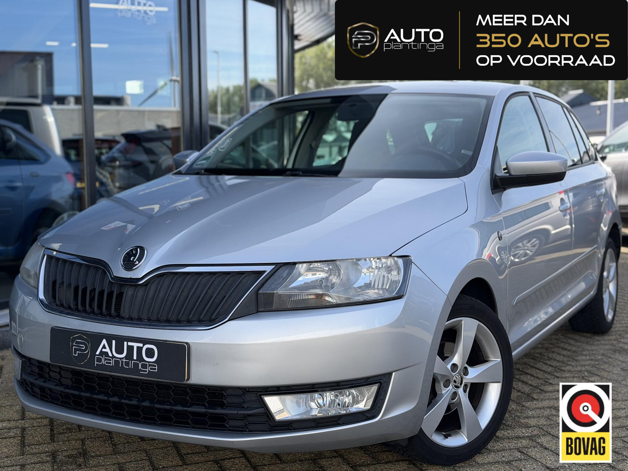 Skoda Rapid 1.2 TSI Greentech Ambition Businessline 2015 - voorkant