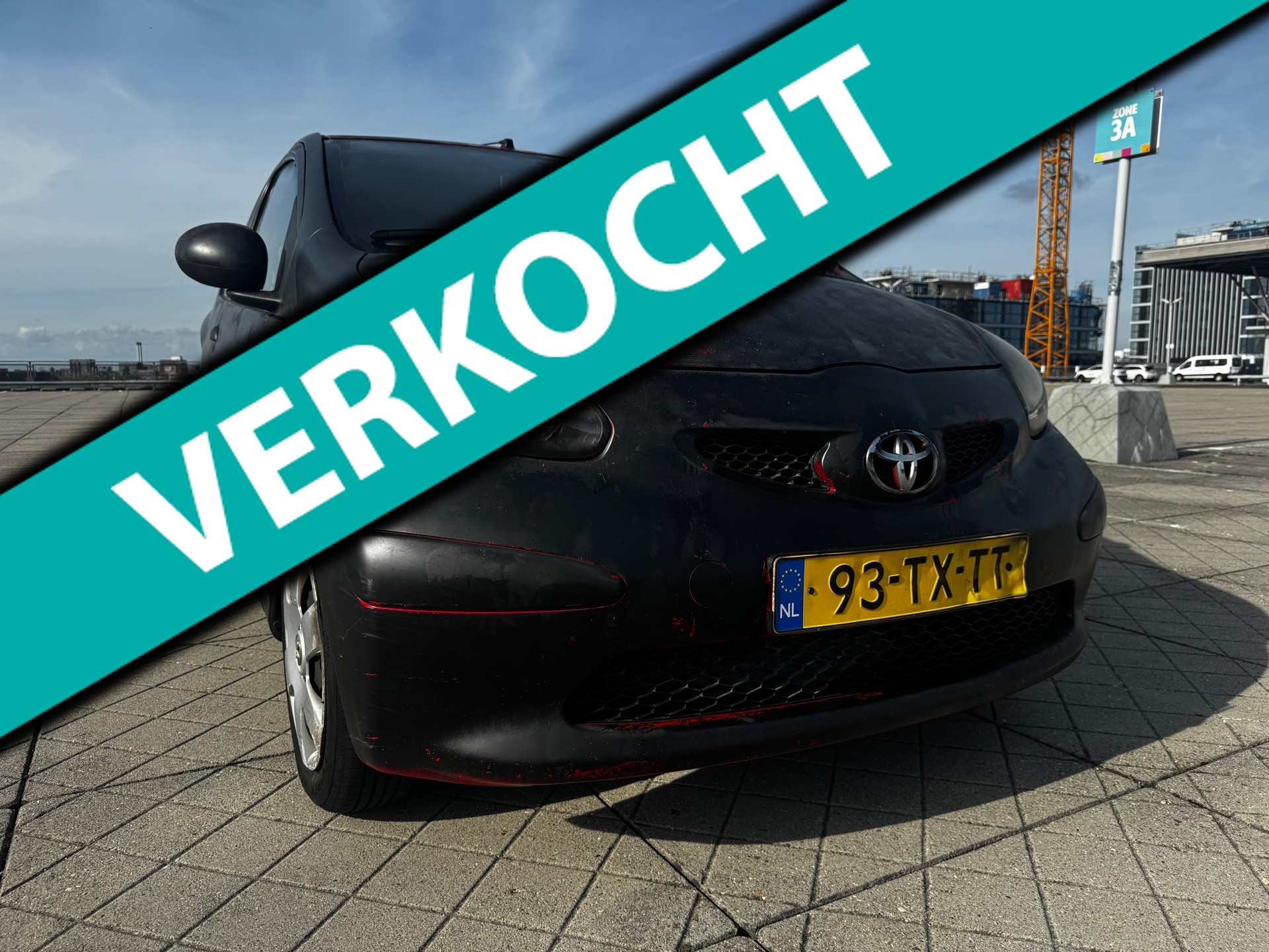 Toyota Toyota Aygo 1.0-12V + ELEKTRISCHE RAMEN APK NAP 2007 - voorkant