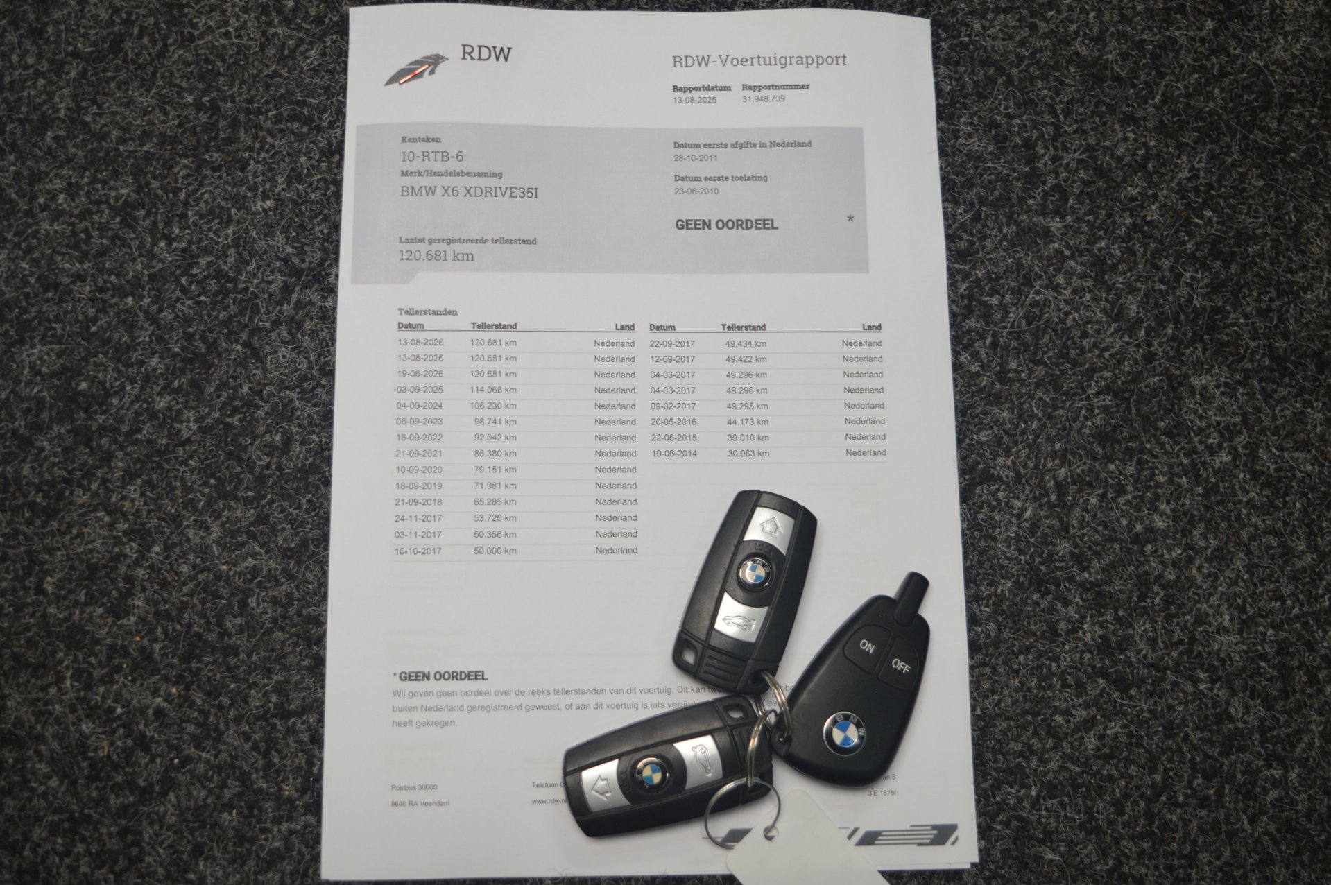 Foto van BMW X6 Xdrive35i