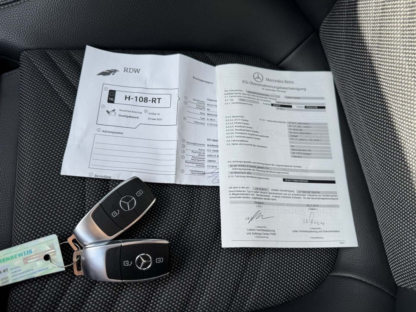 Foto van Mercedes-Benz A 180 D