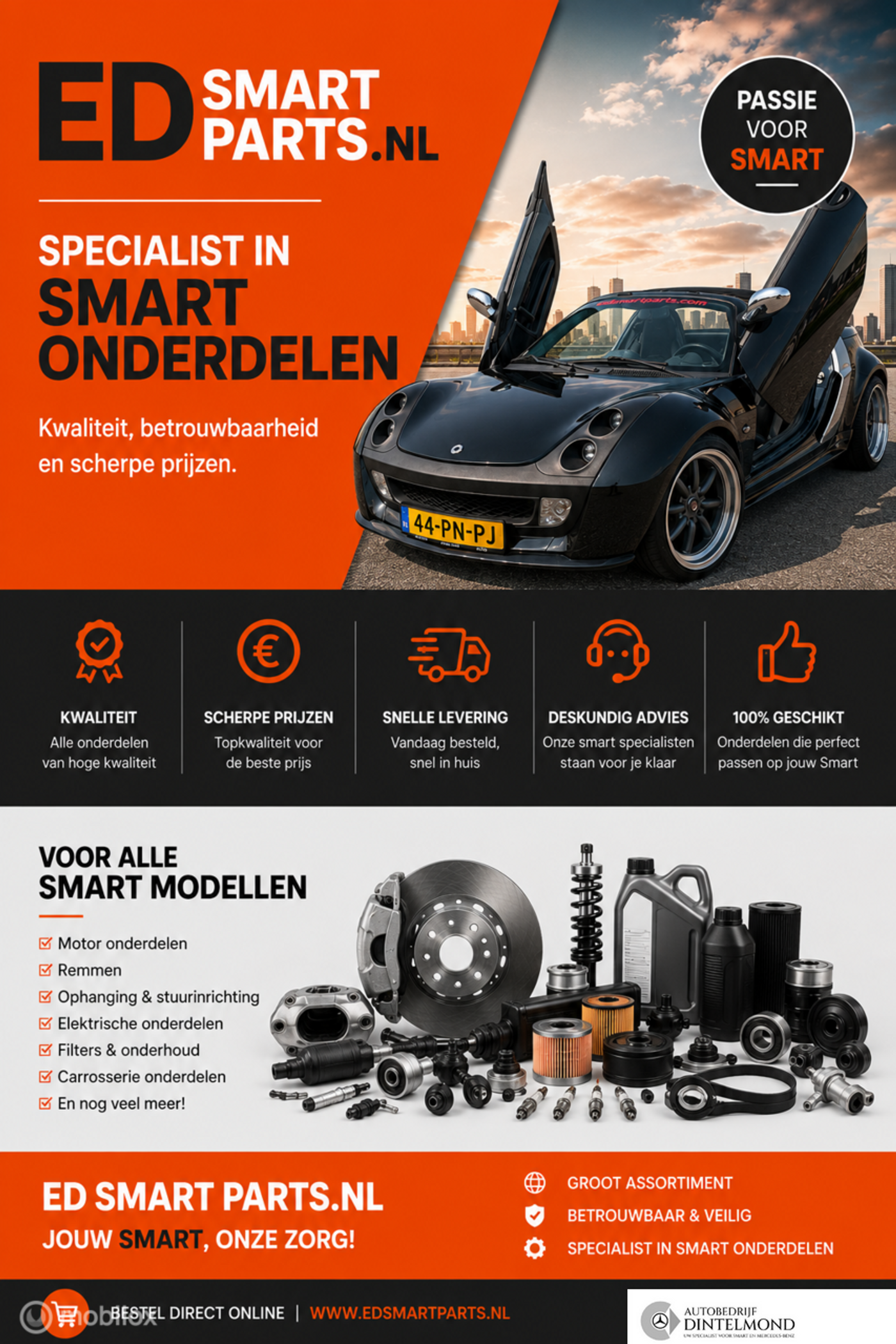 Foto van Smart Roadster