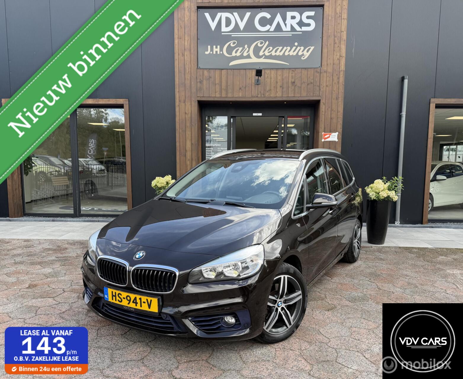BMW 218i Gran Tourer 218i Sport 2016 - voorkant