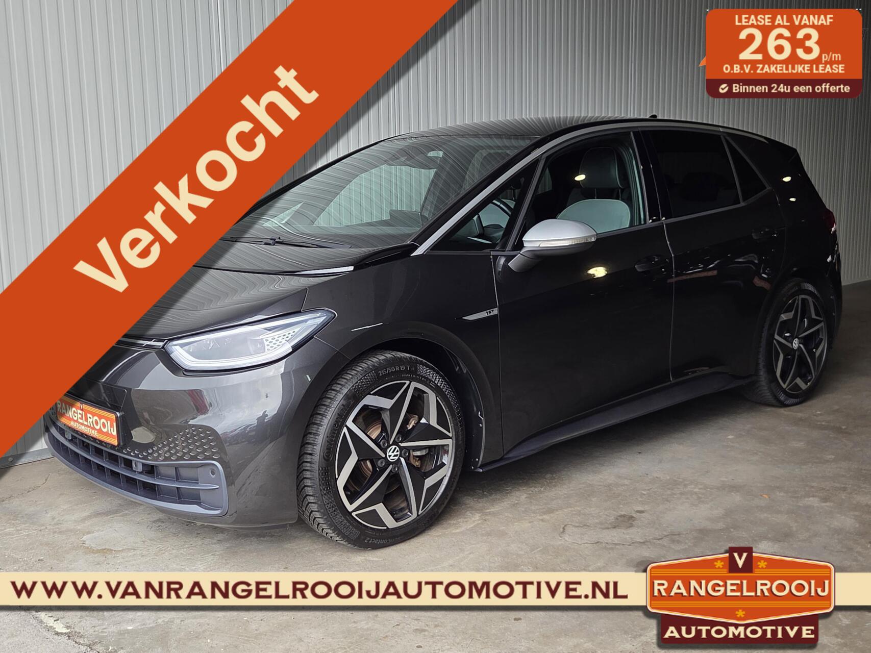 Volkswagen Id.3 First 58 kWh|STOELVERW|ADAPTIVE|TREKH|CAMERA 2020 - voorkant