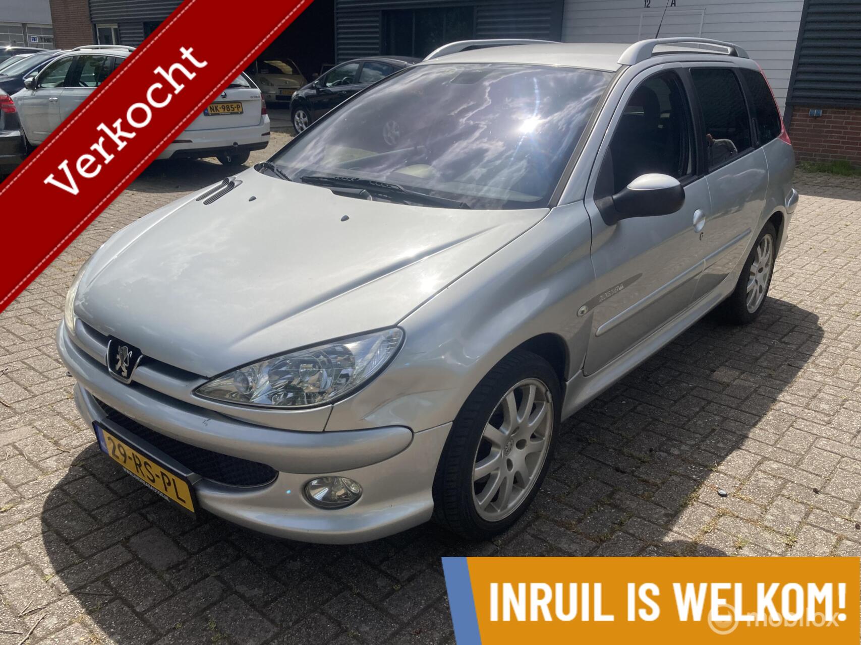Peugeot 206 SW 1.6-16V Quiksilver 2005 - voorkant