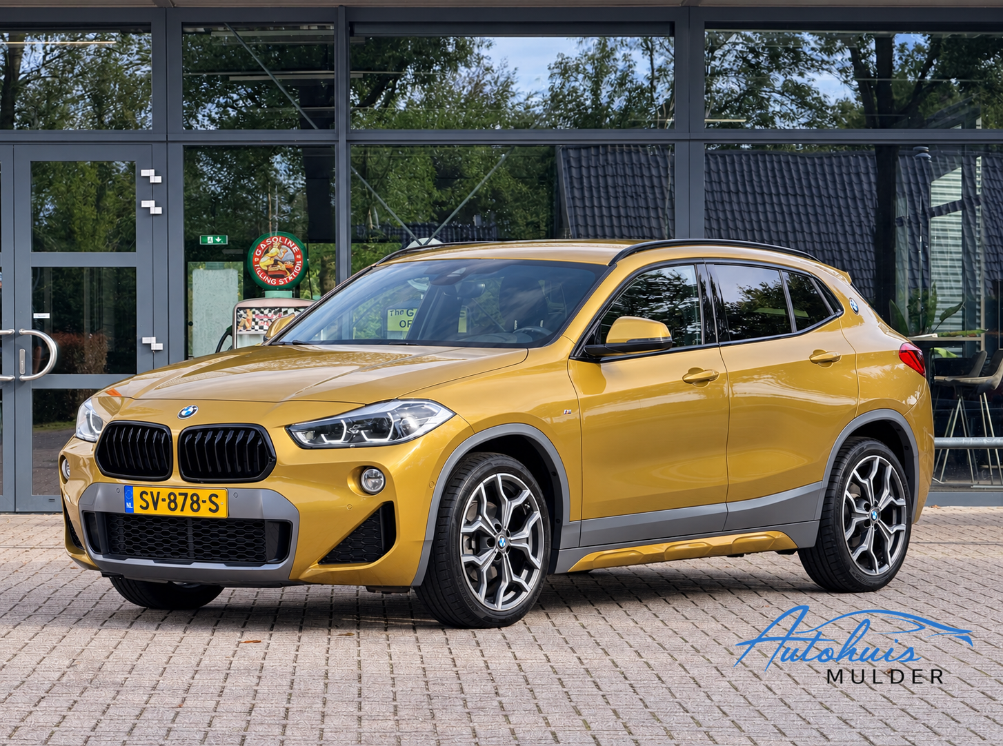 BMW X2 Sdrive18i sDrive18i Executive | Automaat | M Sport | Trekhaak | Carplay | Cruise | PDC | Sportstoelen| 19" LMV| Navi 2018 - voorkant