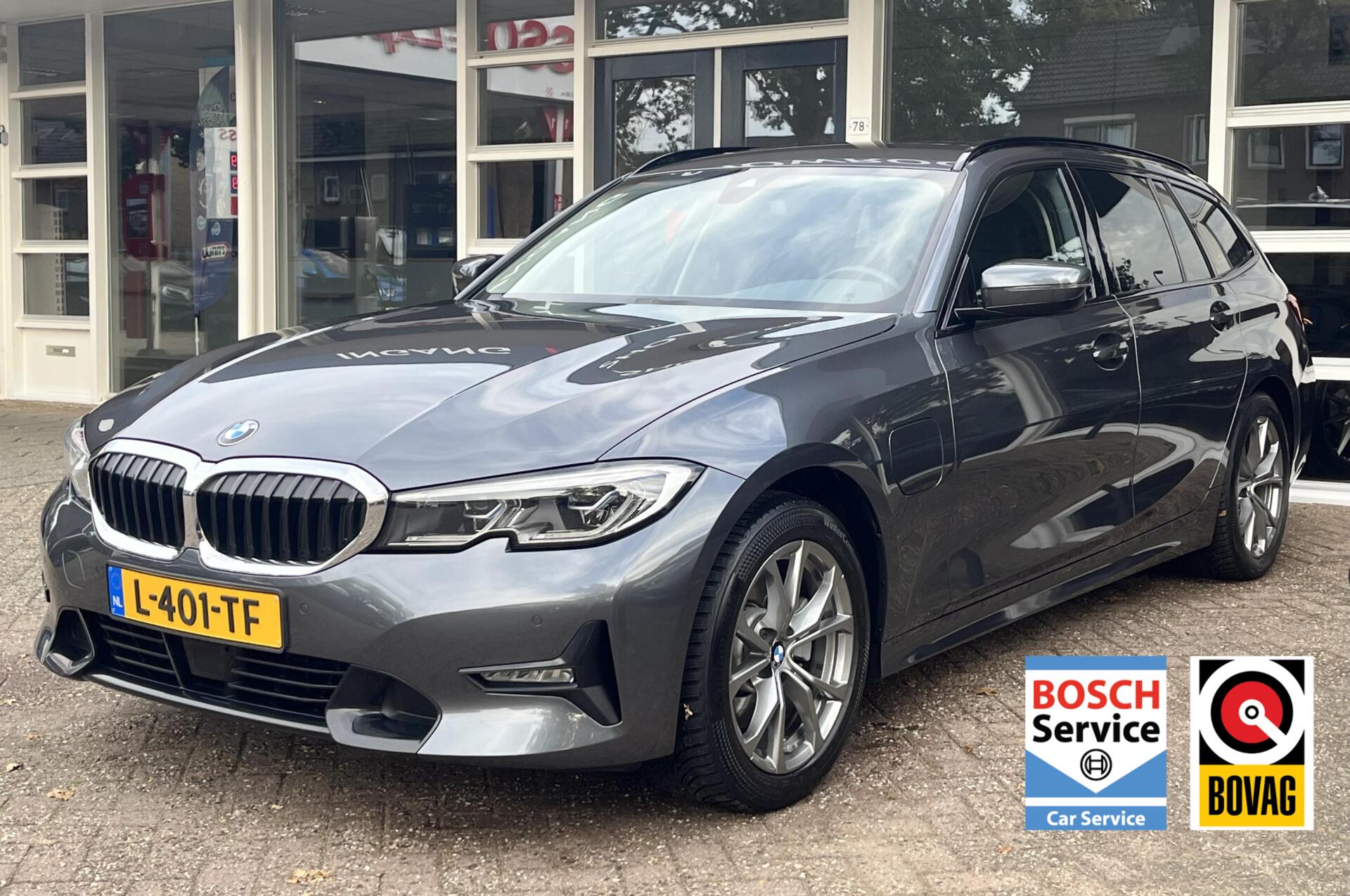 BMW 320e 320e Leer, Climat, Carplay, Trekhaak.. 2021 - voorkant