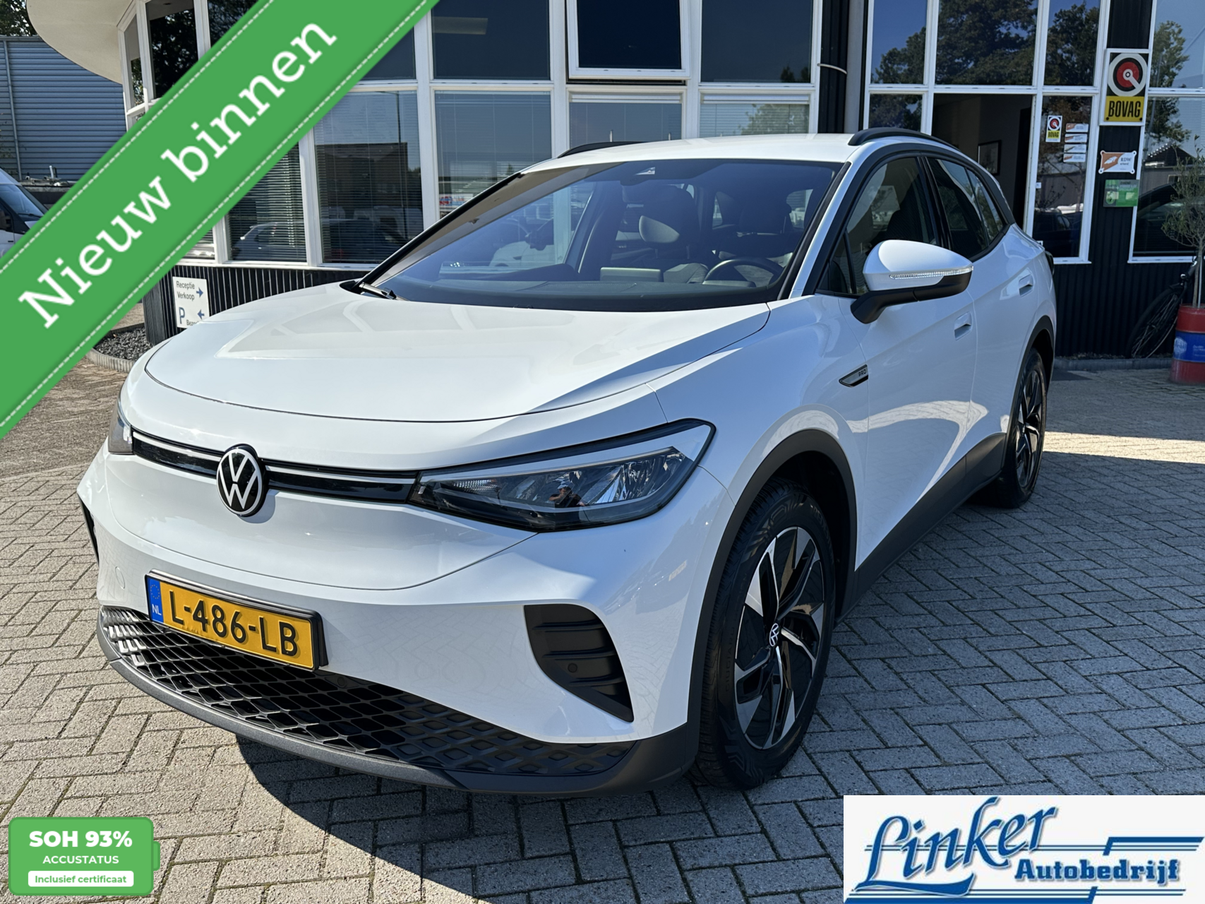 Volkswagen Id.4 Pro 150 KW Life 77 kWh - SoH 93% | TREKH | CAMERA | CARPLAY | 2021 - voorkant