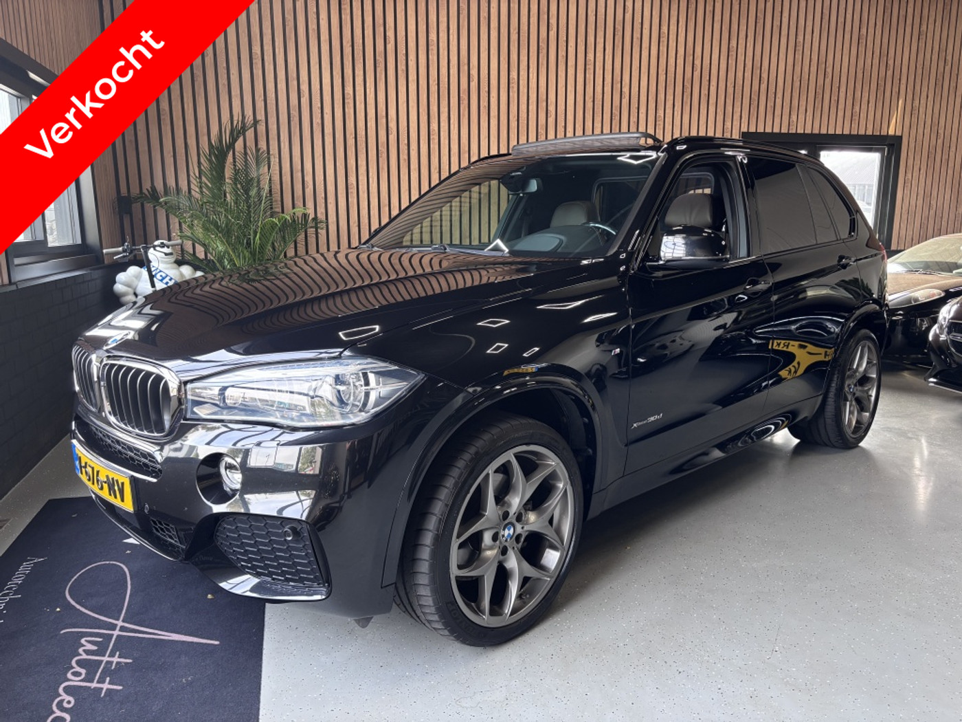 BMW X5 Xdrive30d XDrive30d NAP//90676KM!/UNIEK/GRIJSKENTEKEN/VOLL/TREKHAAK 2018 - voorkant