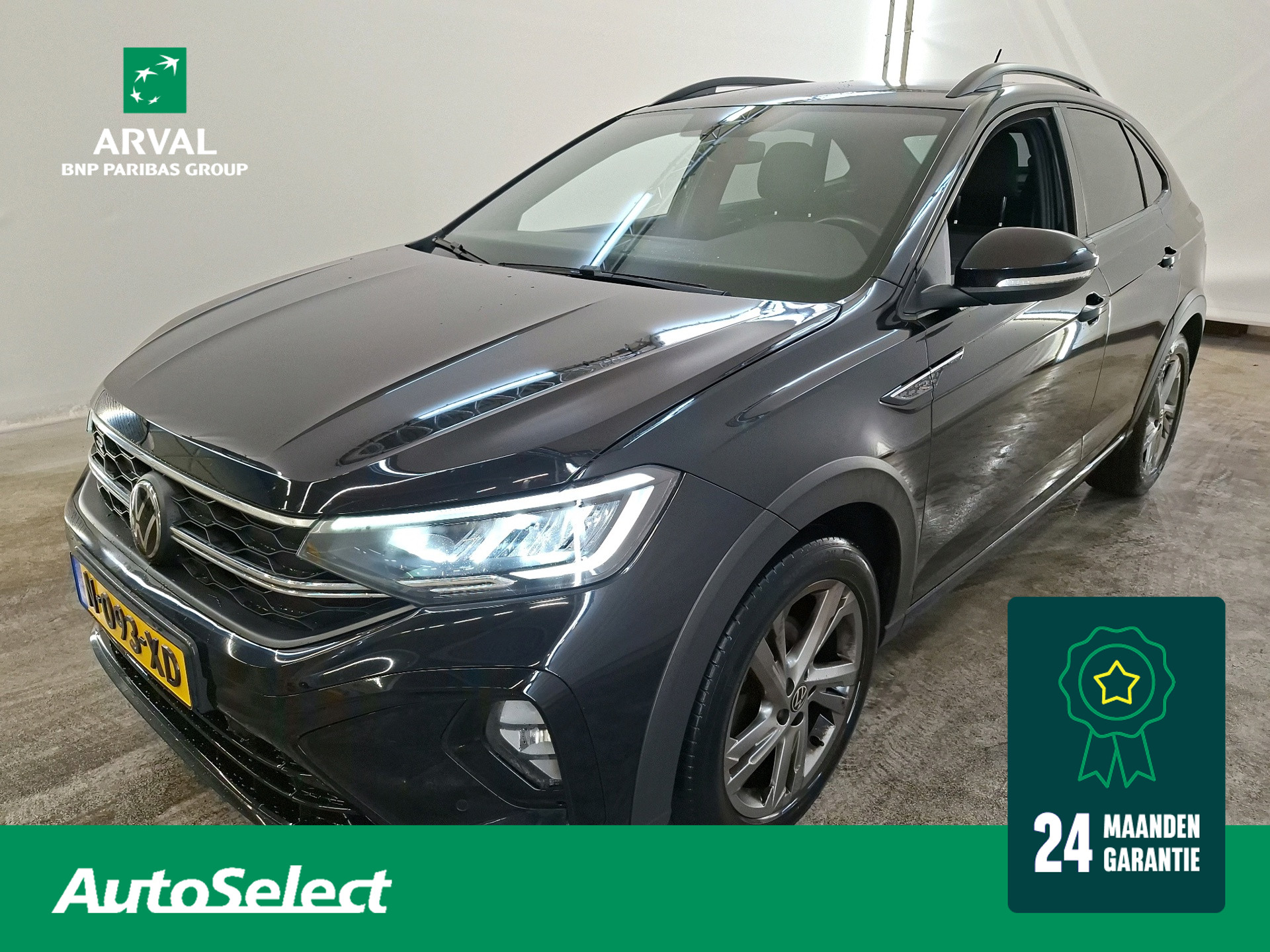 Volkswagen Taigo 1.0 TSI 110pk Automaat R-Line Interieur en exterieur | Stoelverwarming | CarPlay | Navi | Keyless | Comfortpakket 2022 - voorkant