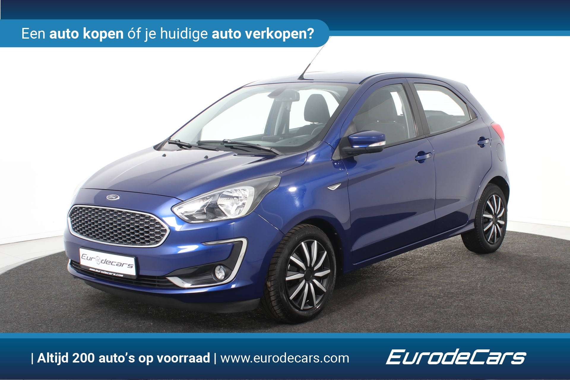 Ford Ka+ 1.2 Trend Ultimate *Navigatie*PDC*Stoelverwarming*Carplay* 2019 - voorkant