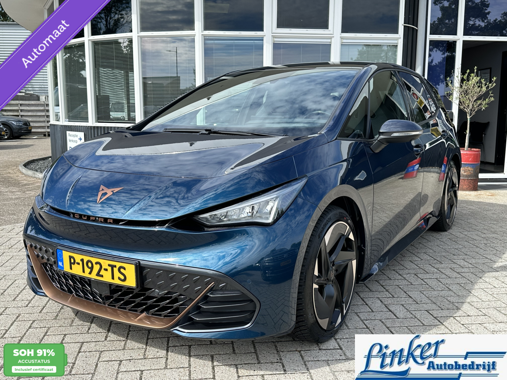 Cupra Born Copper Edition One 62 kWh - SoH 91% | PANO | CAMERA | SFEERVERLICHTING 2021 - voorkant