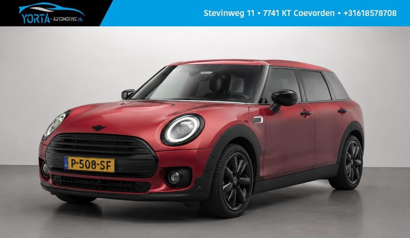 Mini Clubman One 1.5 AUTOMAAT|DEALEROH|LED|CARPLAY|INDIAN RED 2020 - voorkant
