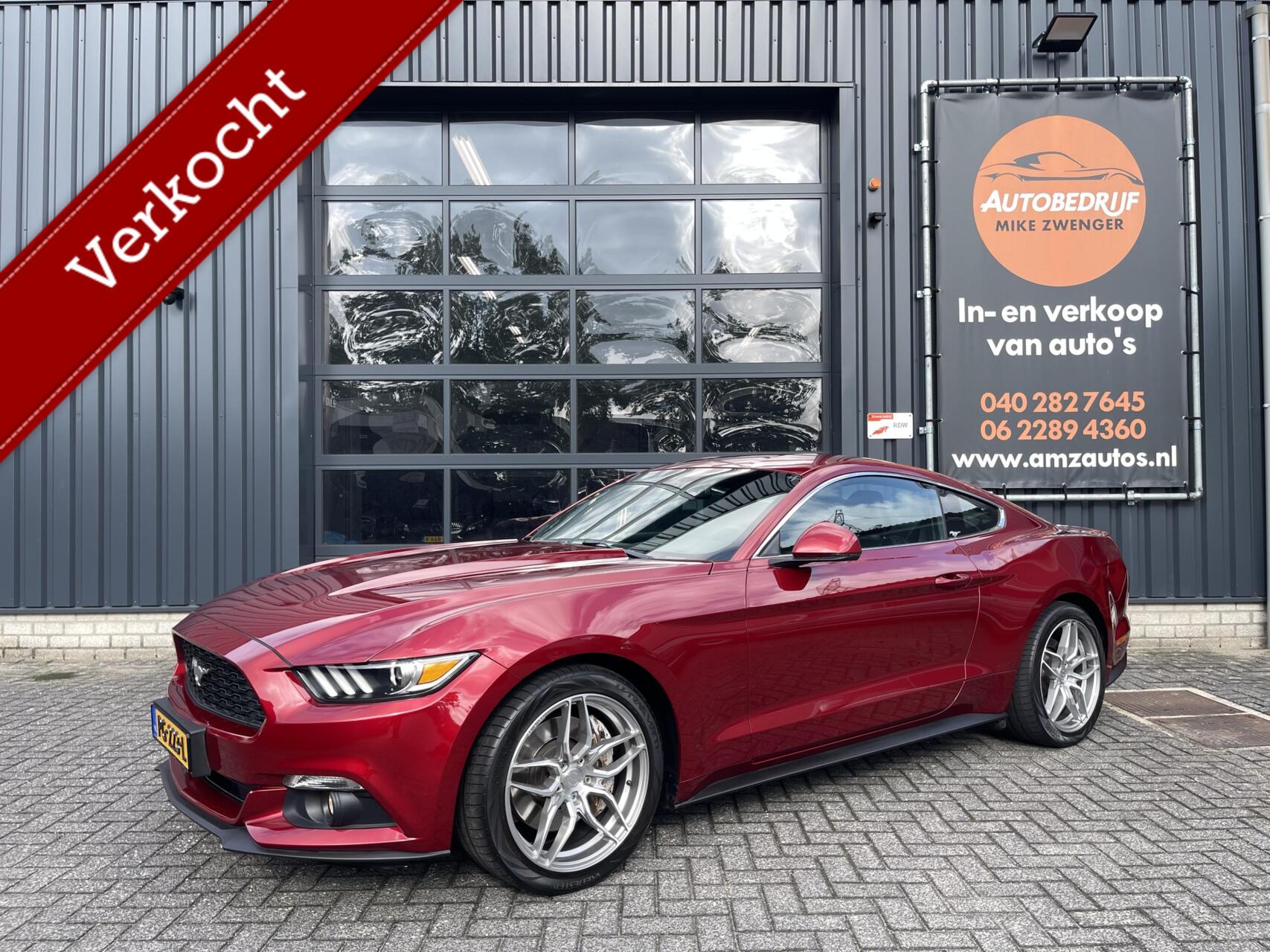 Ford Mustang Fastback 2.3 EcoBoost 2017 - voorkant