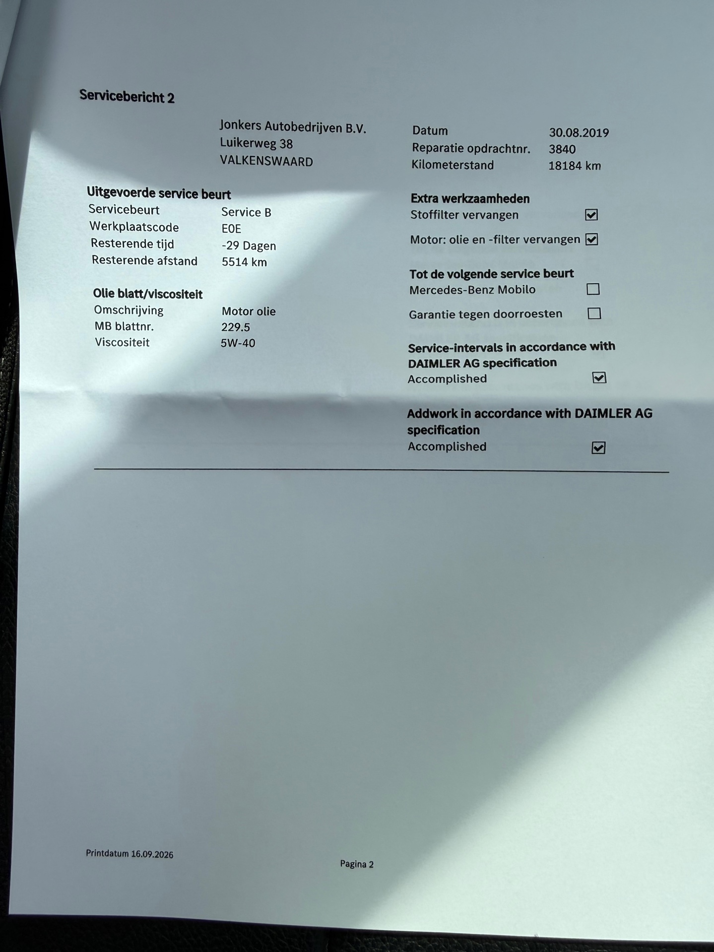 Foto van Mercedes-Benz E 250