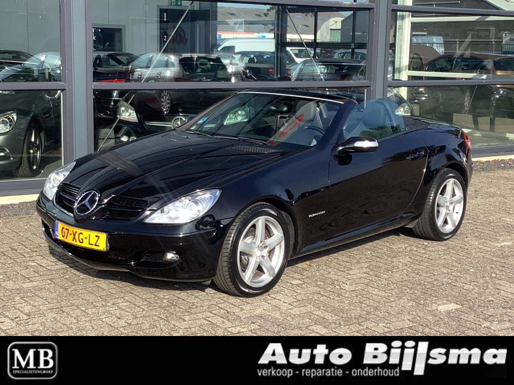 Mercedes-Benz SLK 200 Kompressor 200 K. Automaat, lederen bekleding, cruise 2006 - voorkant