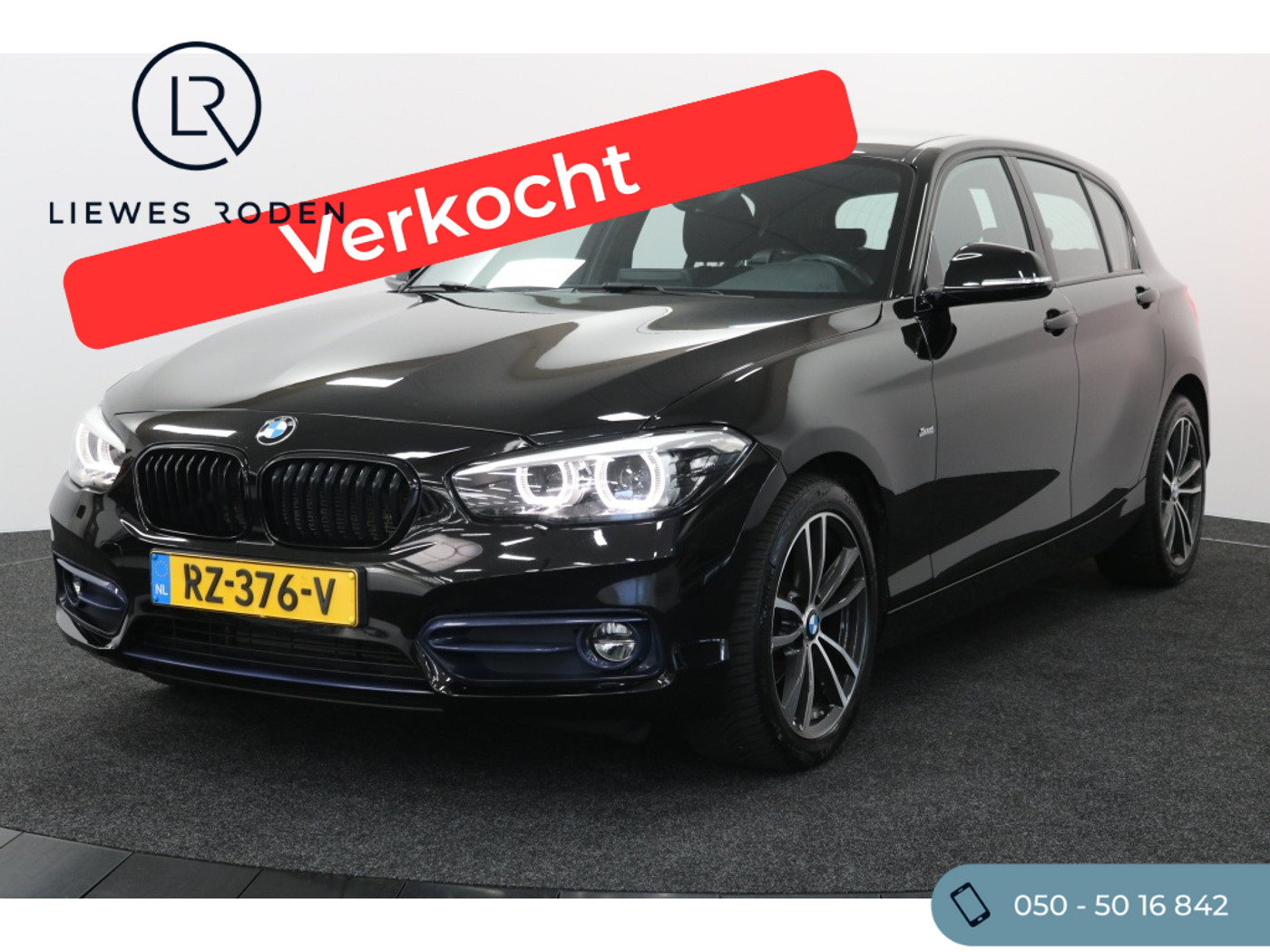 BMW 116i 116i Edition Sport Line Shadow Executive 2018 - voorkant