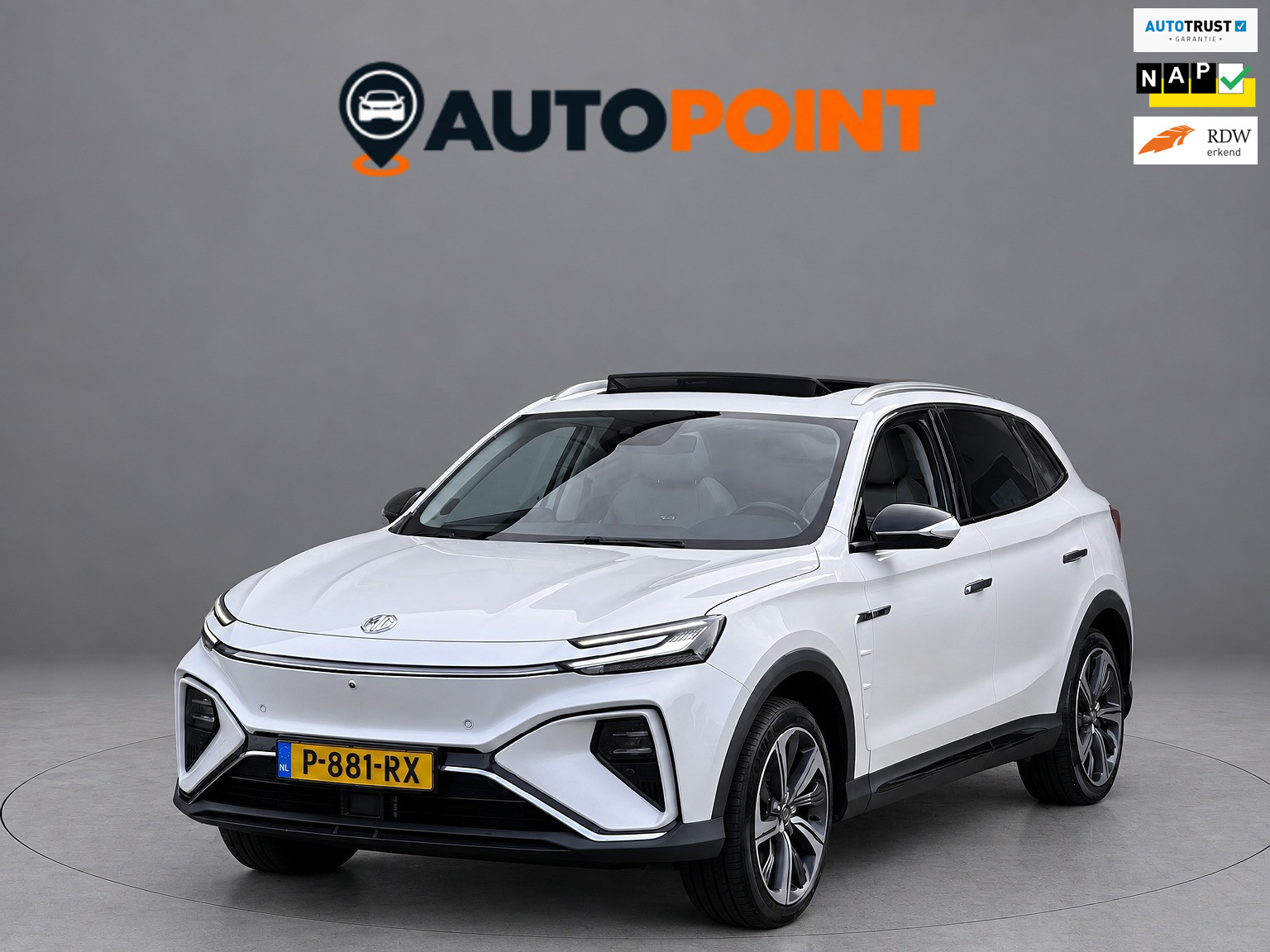MG MG Marvel R Electric Exclusive 70 kWh SOH 94.22%  PANO BOSE TREKHAAK  LEER CAMERA DEALER OND EERSTE EIG 2022 - voorkant