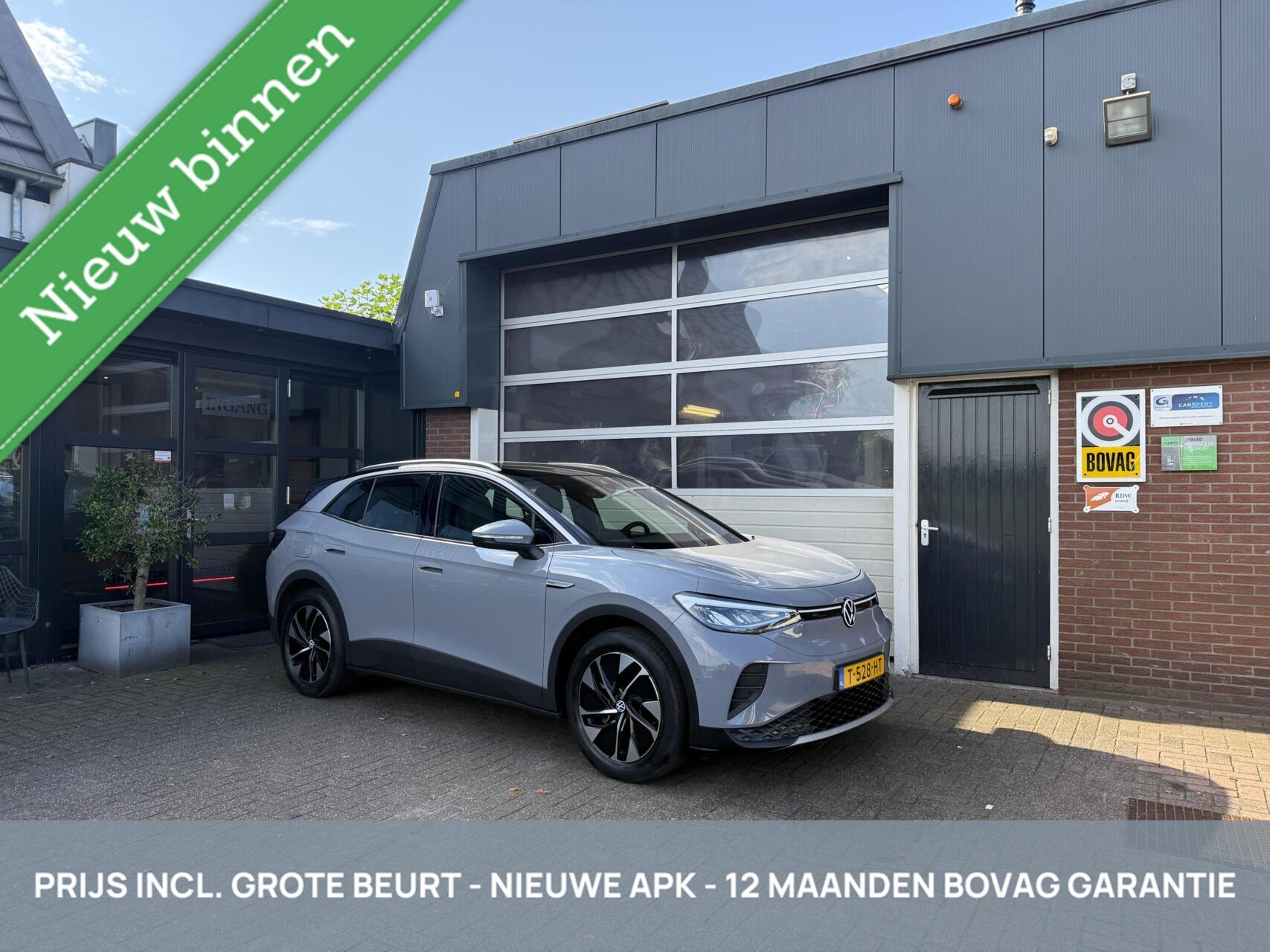 Volkswagen Id.4 Pro 128 KW Pro Business 77 kWh SOH 97% STOEL+STUURVERW. *ALL-IN PRIJS* 2023 - voorkant