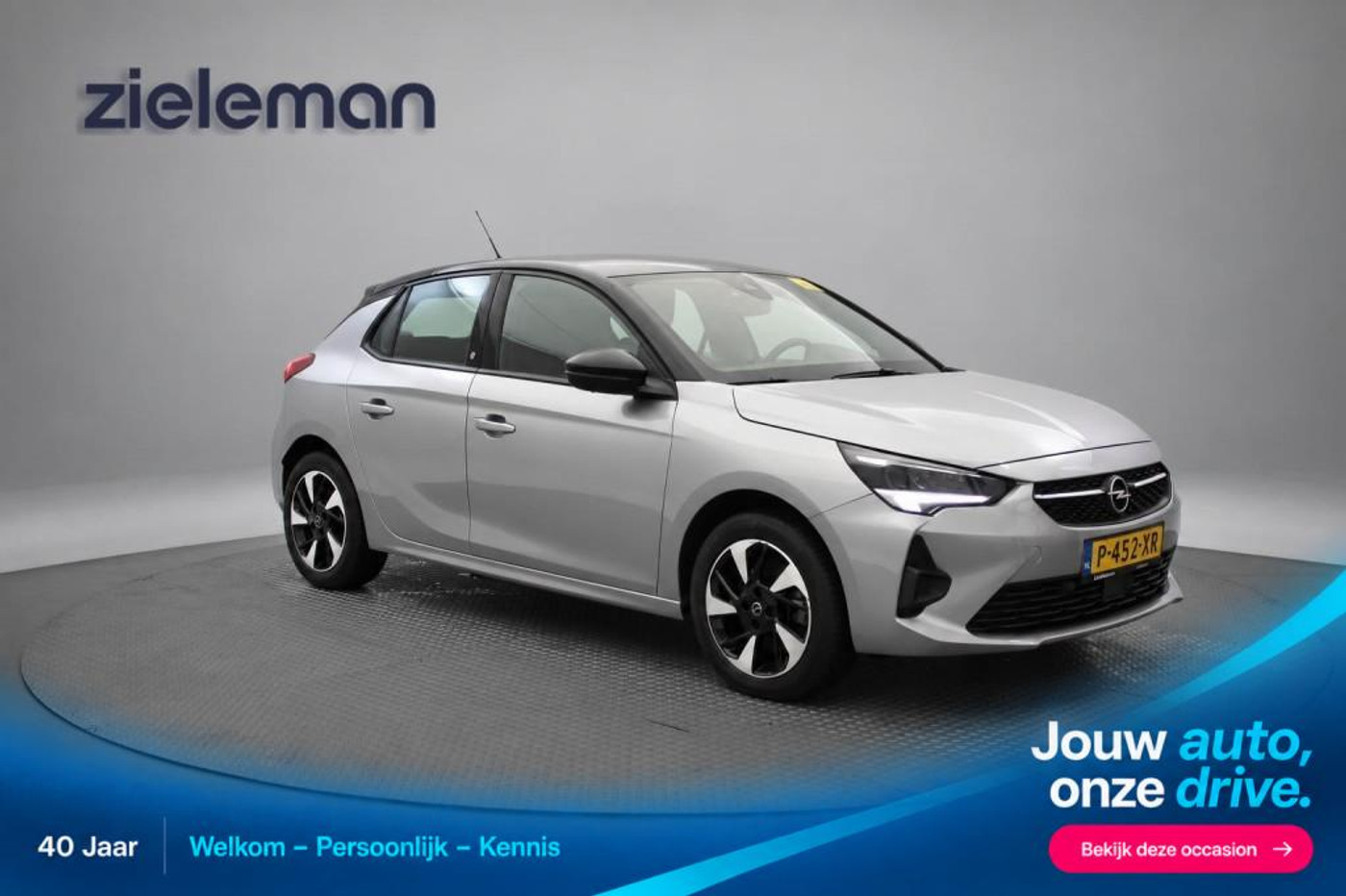 Opel Corsa GS Line 50 kWh - Carplay, Cruise, Clima, Half Leer, SOH 89,44% 2022 - voorkant
