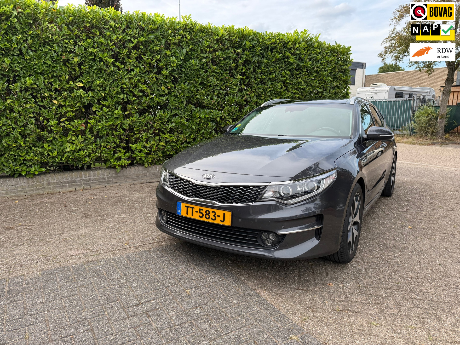 Kia Optima 1.7 CRDi DynamicLine Automaat 2018 - voorkant