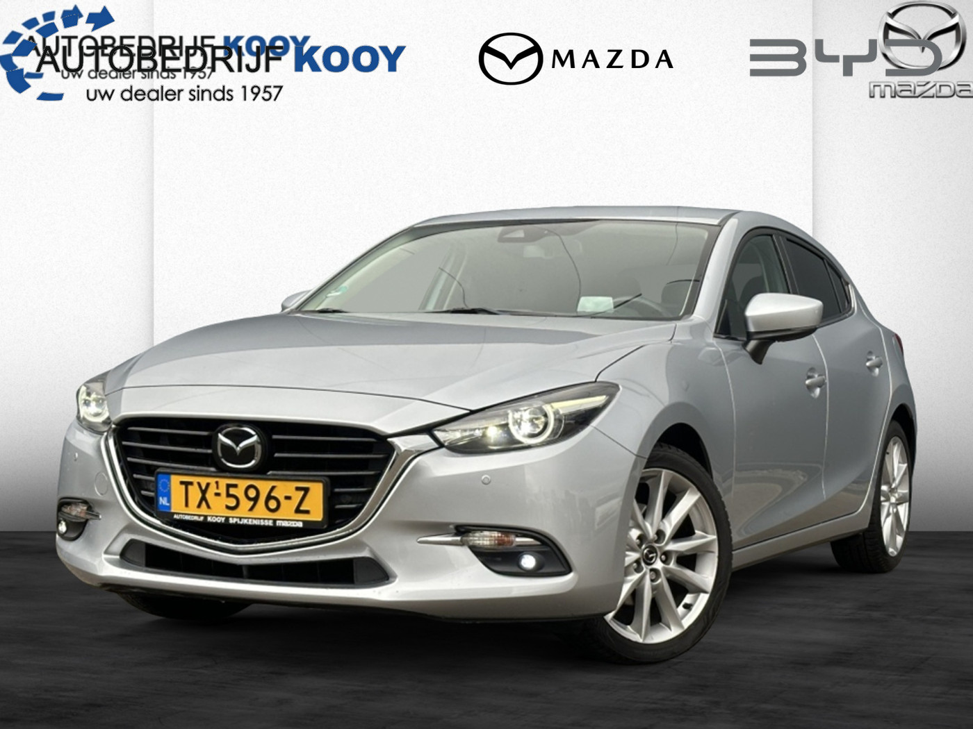 Mazda 3 2.0 SkyActiv-G 120 GT-M 2018 - voorkant