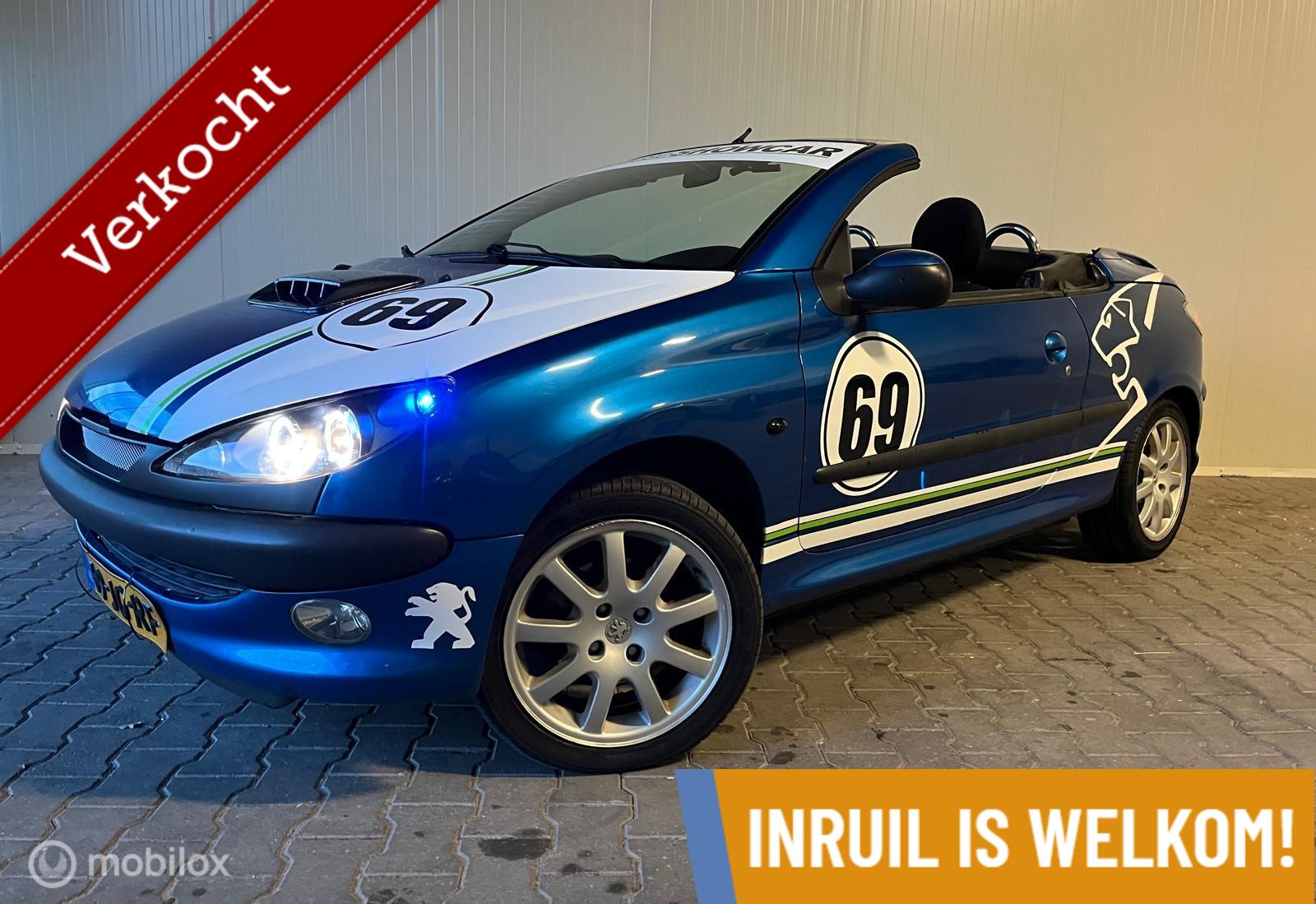 Peugeot 206 CC 1.6-16V //  APK // 2002 - voorkant