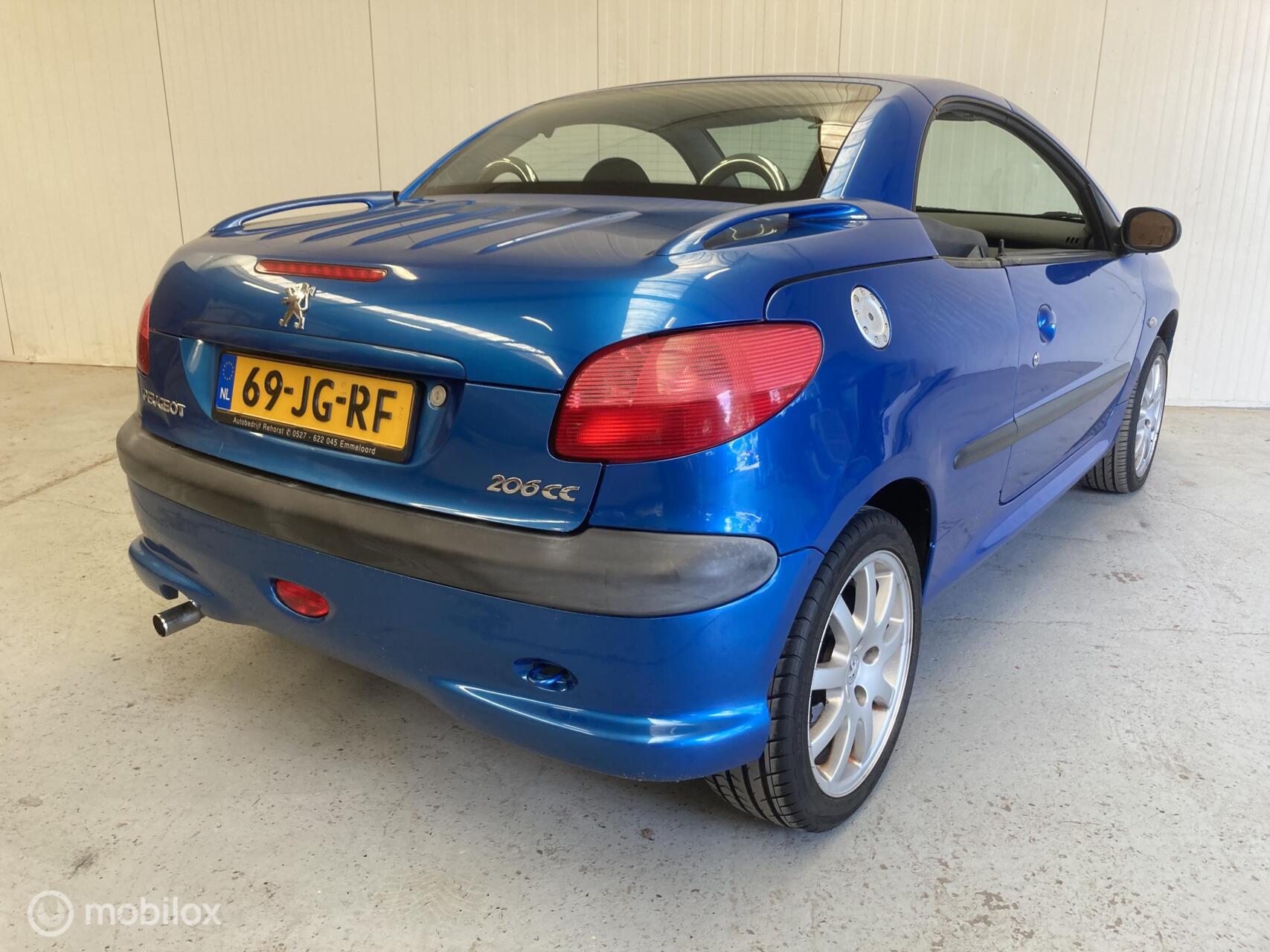 Foto van Peugeot 206 CC