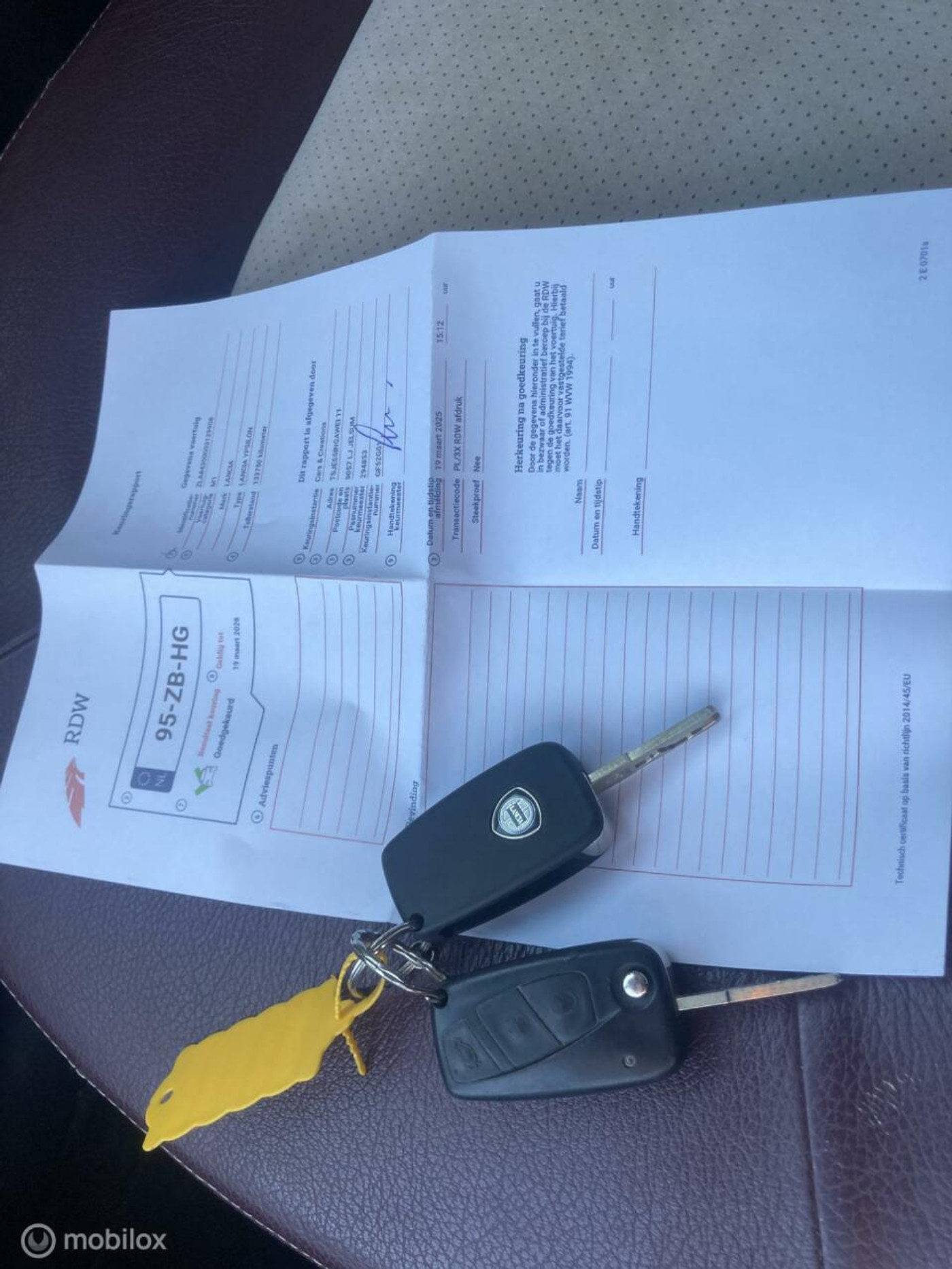 Foto van Lancia Ypsilon
