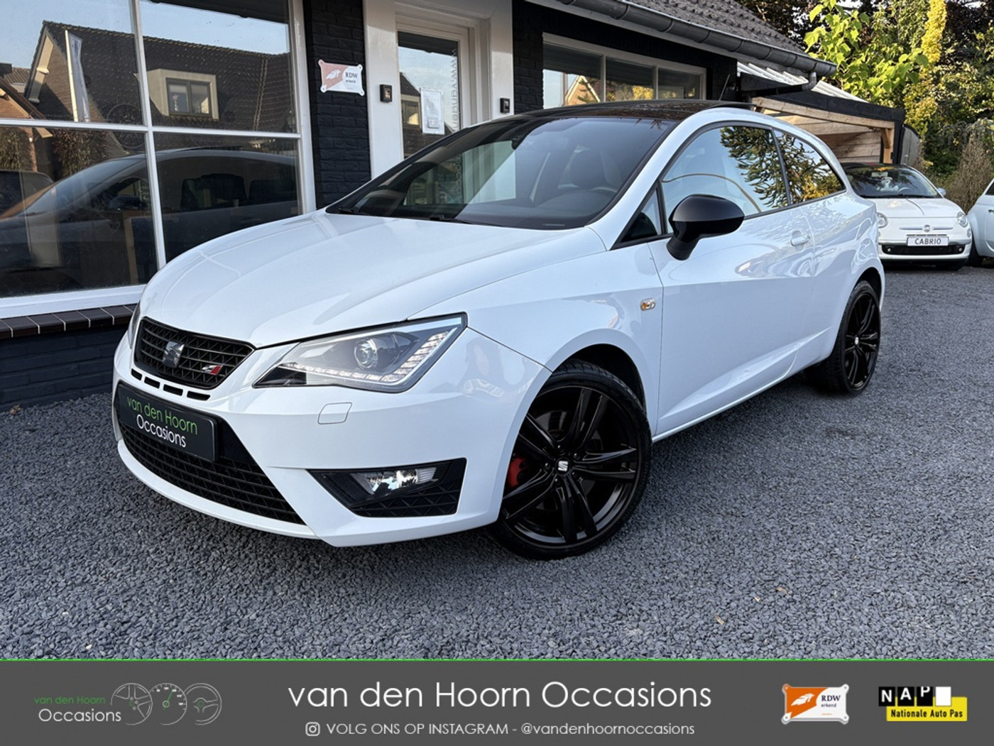 Seat Ibiza SC 1.8 TSI Cupra DAKJE | CLIMA | CRUISE | 192 PK 2016 - voorkant