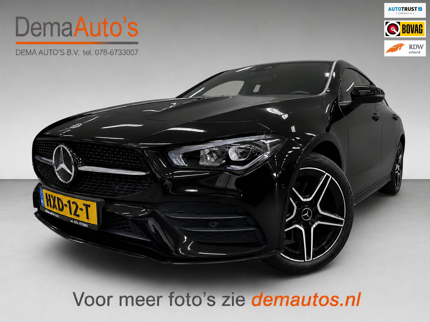 Mercedes-Benz Cla-klasse Shooting Brake 250 e AMG PREMIUM 218PK SOH-TEST/SFEERVERL/NAVI/DAB/LED/V-COCKPIT/CARPLAY/// 2020 - voorkant