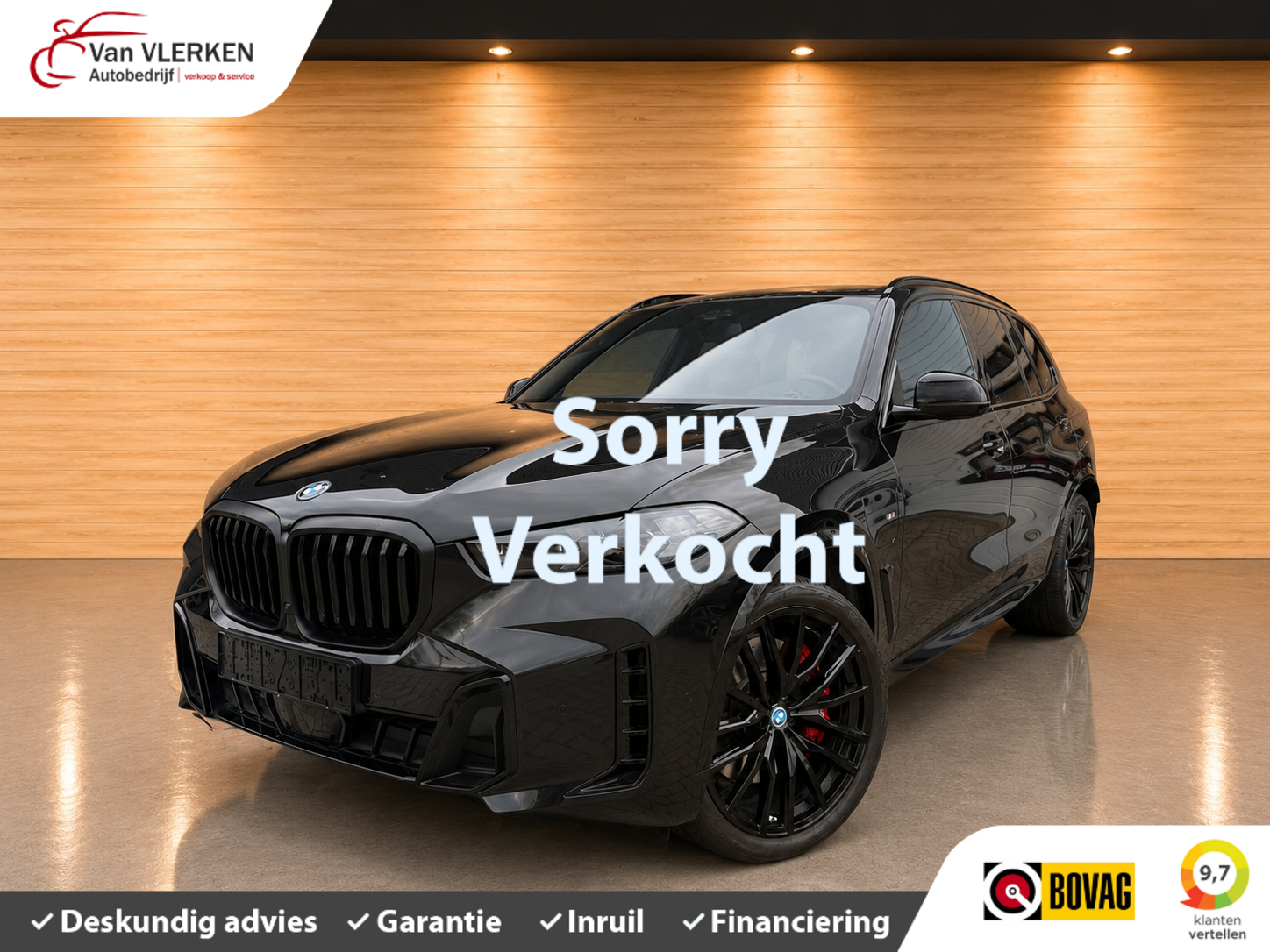 BMW X5 xDrive50e  M SPORT HEADUP PANO 22 INCH 2025 - voorkant