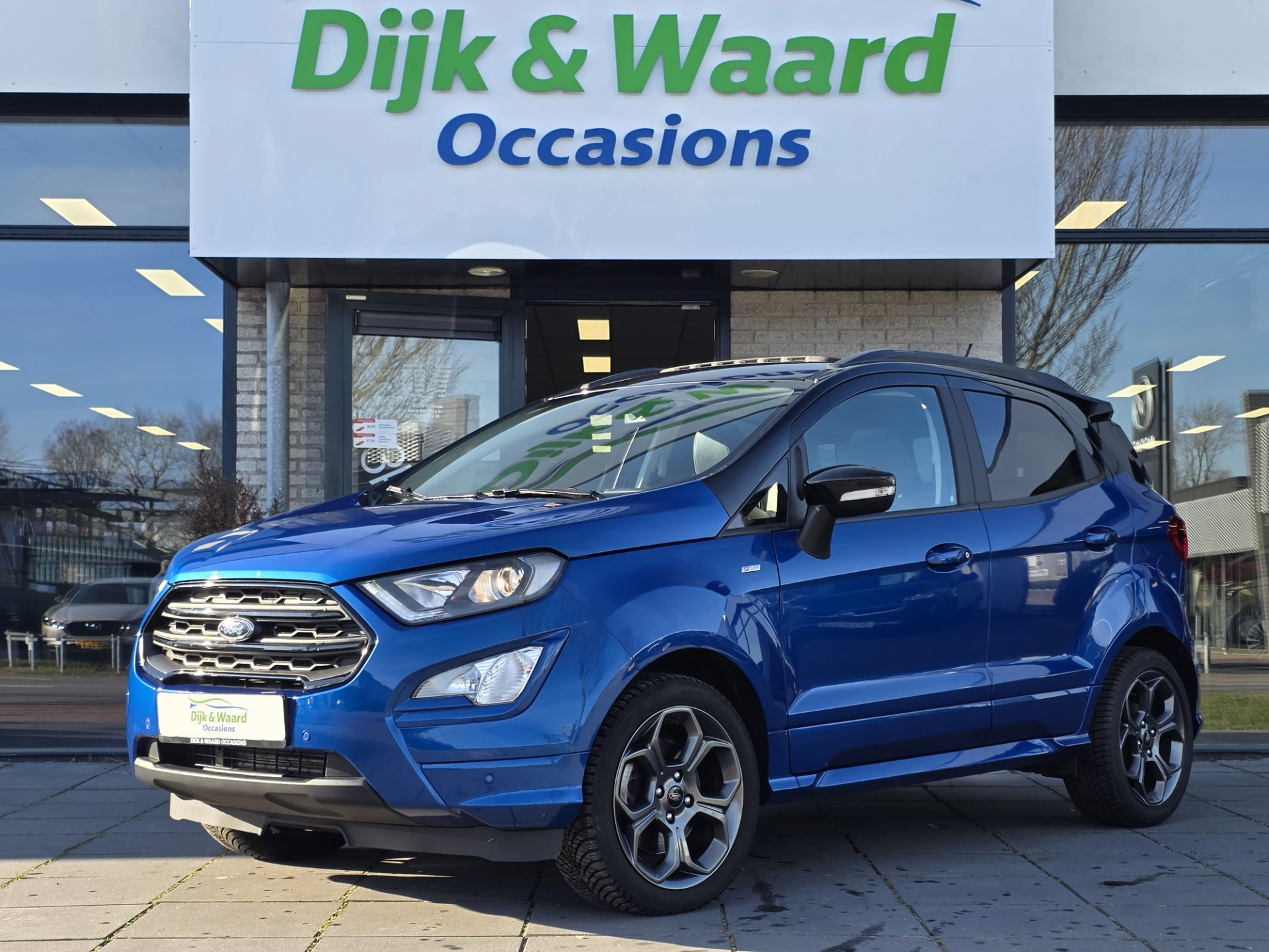 Ford Ecosport 1.0 EcoBoost ST-Line Automaat – Pano – Camera – Leder/Alcantara – 2019 - voorkant