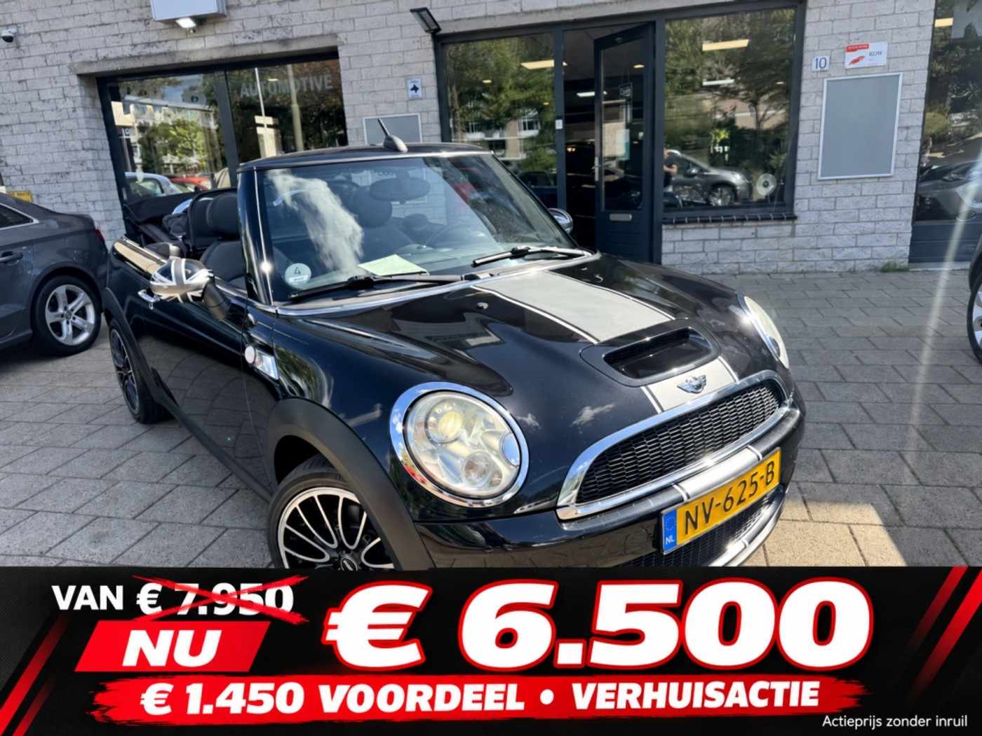 Mini Cooper S Cabrio 1.6 Cooper S Chili 2009 - voorkant
