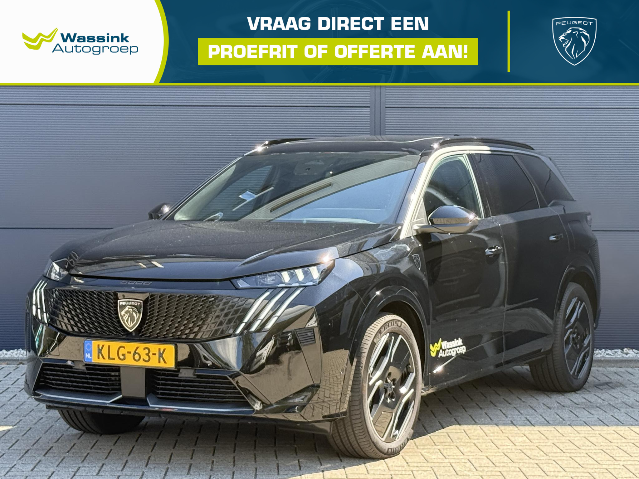 Peugeot E-5008 GT Long Range 97 kWh 7p 2026 - voorkant