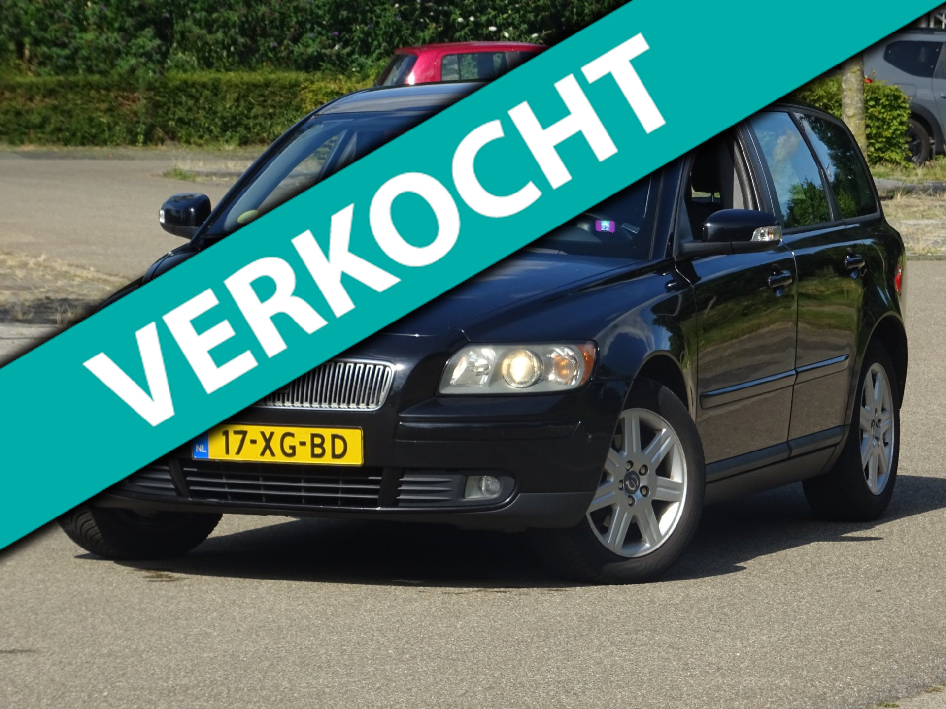 Volvo V50 1.8 Edition II BJ2007 NAP/AIRCO/CRUISE/PDC/APK 27 2007 - voorkant