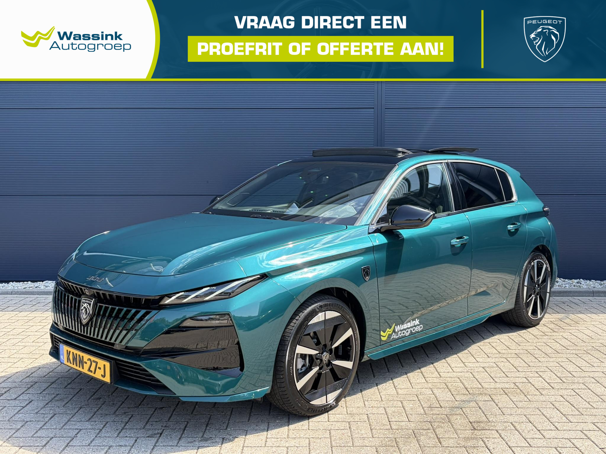 Peugeot E-308 GT 54 kWh 2026 - voorkant