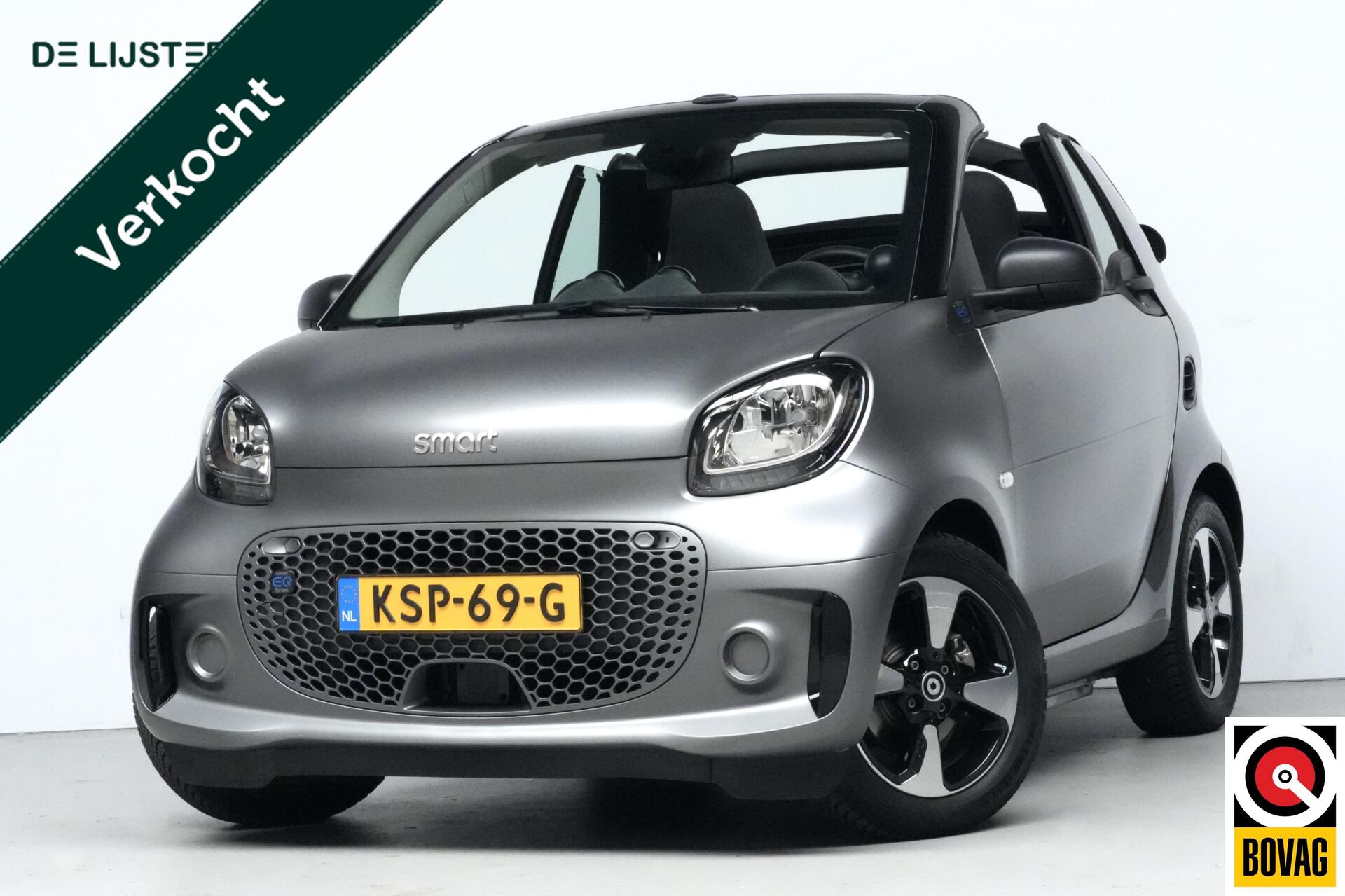 Smart Fortwo Cabrio EQ Comfort | CarPlay | Cruise | Pdc | Led | Dealer onderhouden | 2021 - voorkant