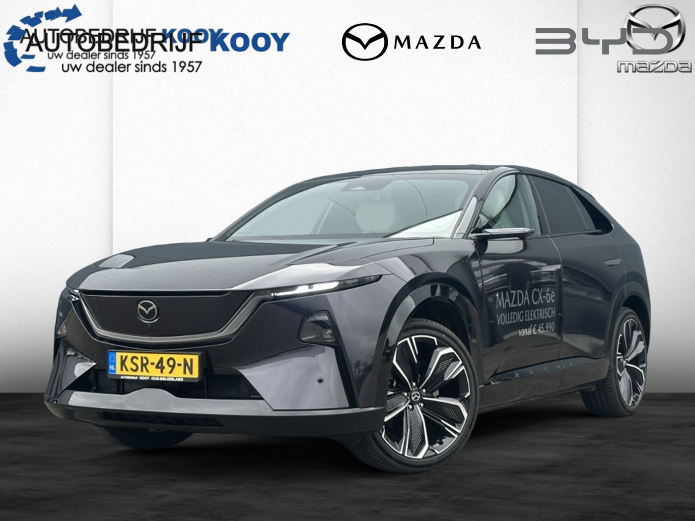 Mazda Cx-6e Takumi Plus 78 kWh / 258PK / 468KM Actieradius / Demo 2026 - voorkant